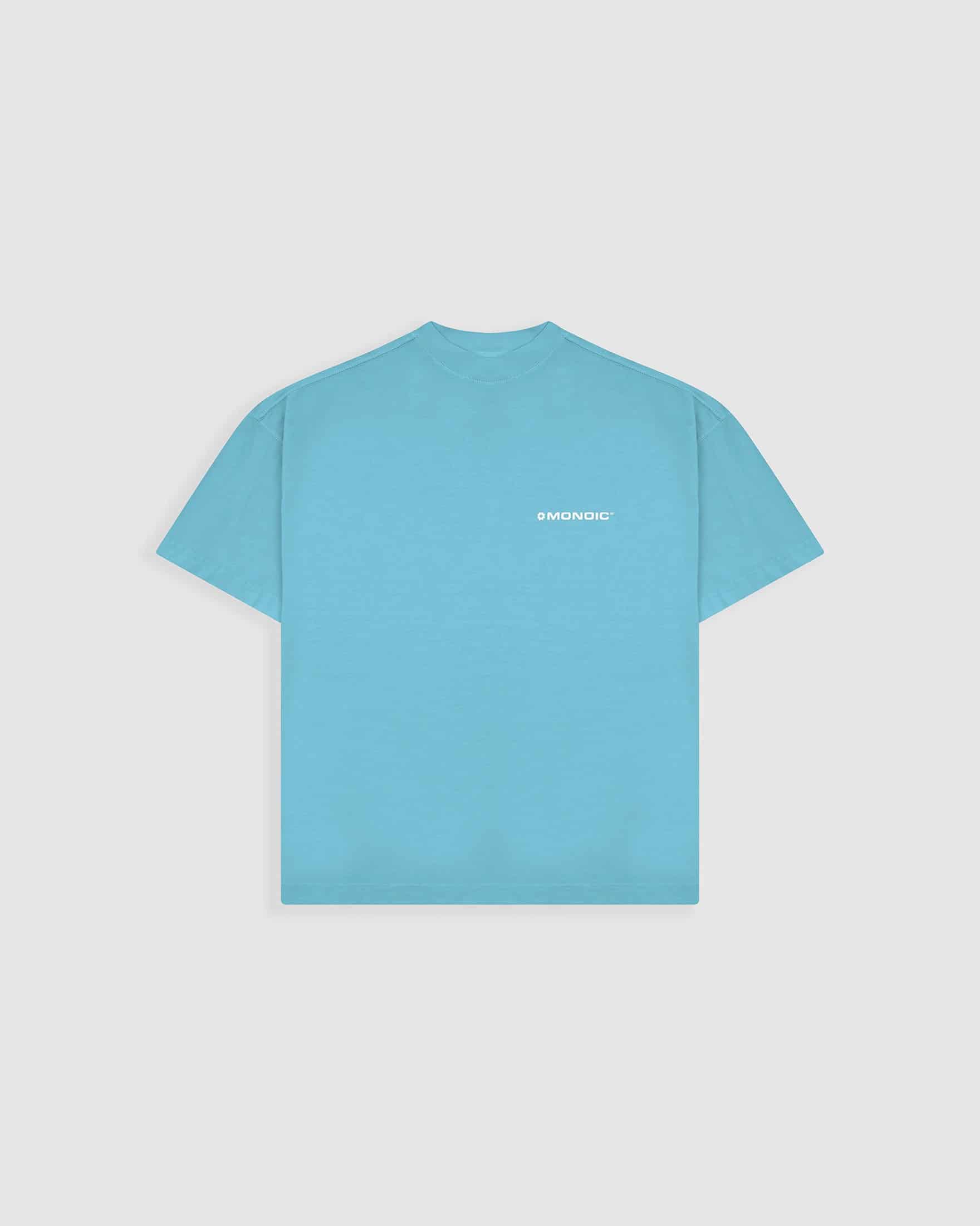 Camiseta Boxy Fit Básica V4 - Azul Cobalto - miniatura 2