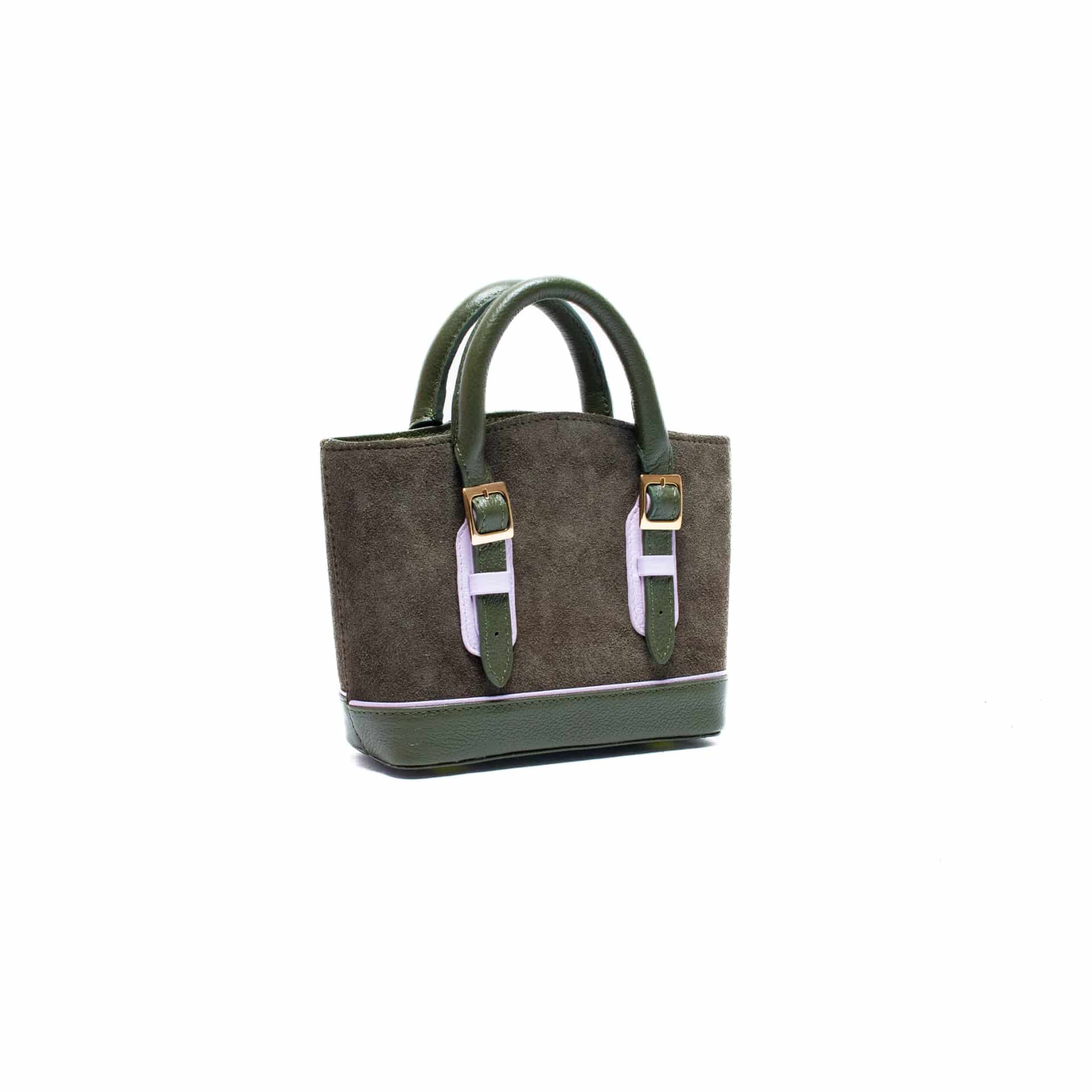 PICNIC BAG - Verde Botella x Malva - miniatura 3