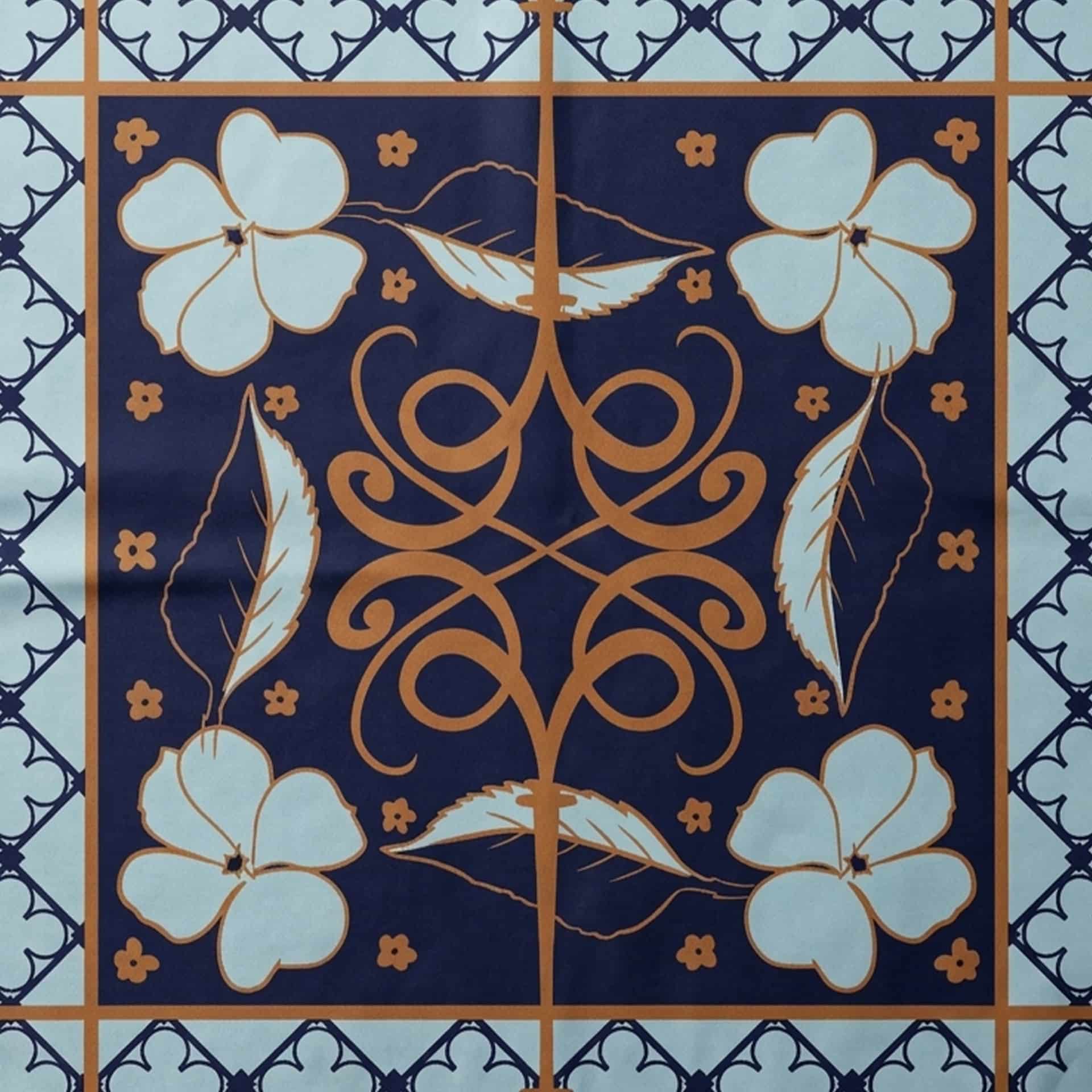 Pañoleta Antejardin azul - miniatura 3