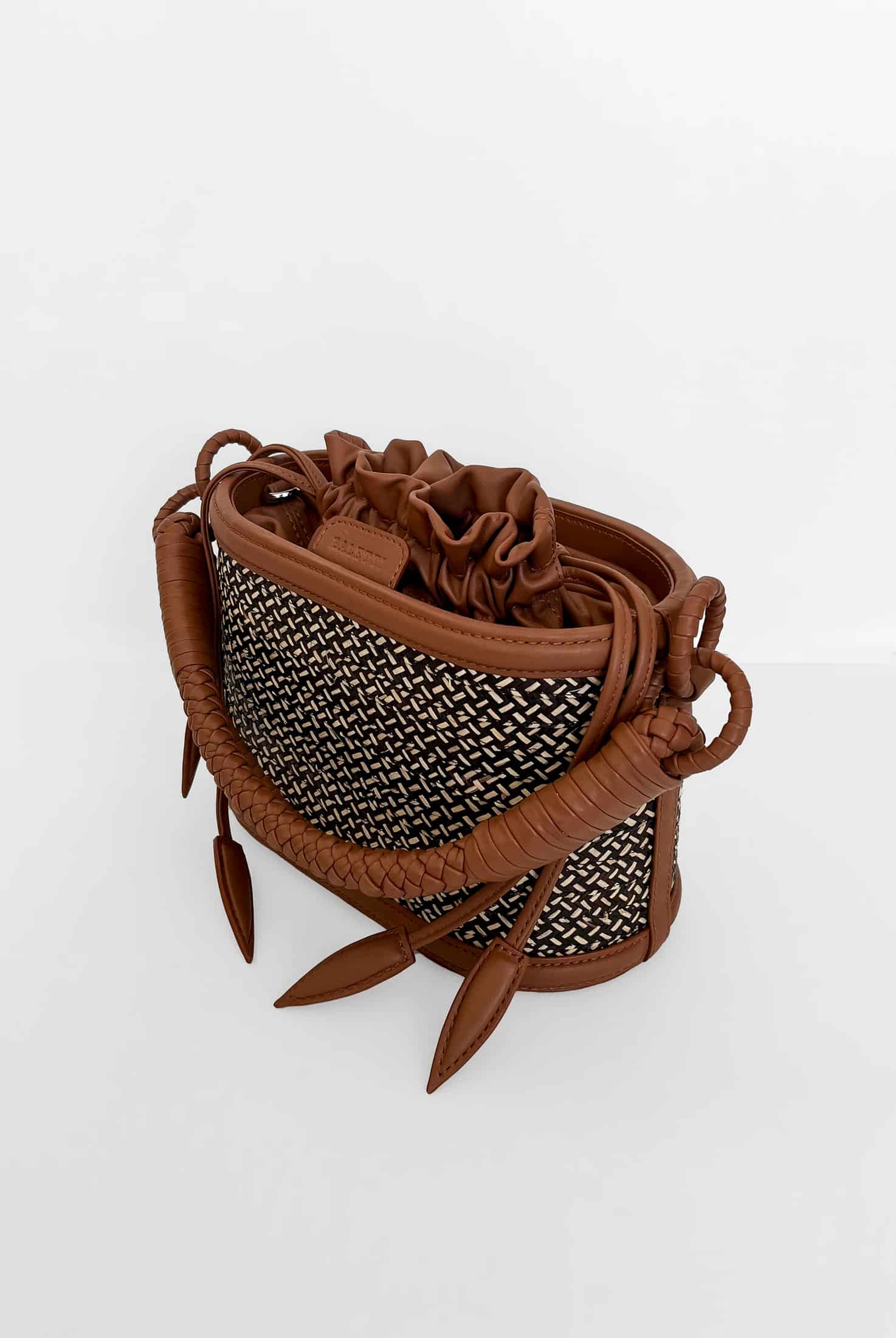 Caña Basket Bucket, Marbled Brown - miniatura 4