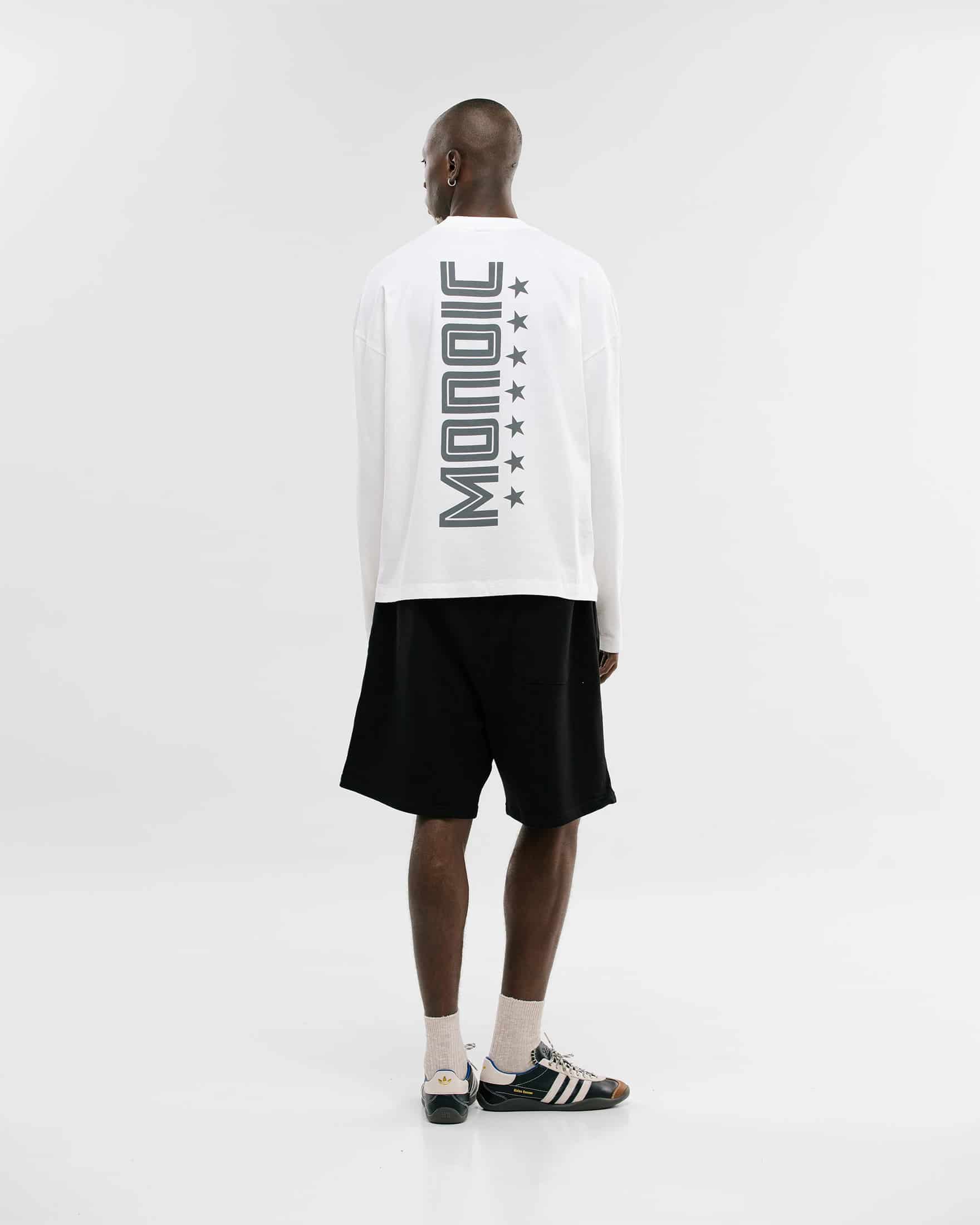 Camiseta Oversized Shield Long Sleeve - Off White - miniatura 7