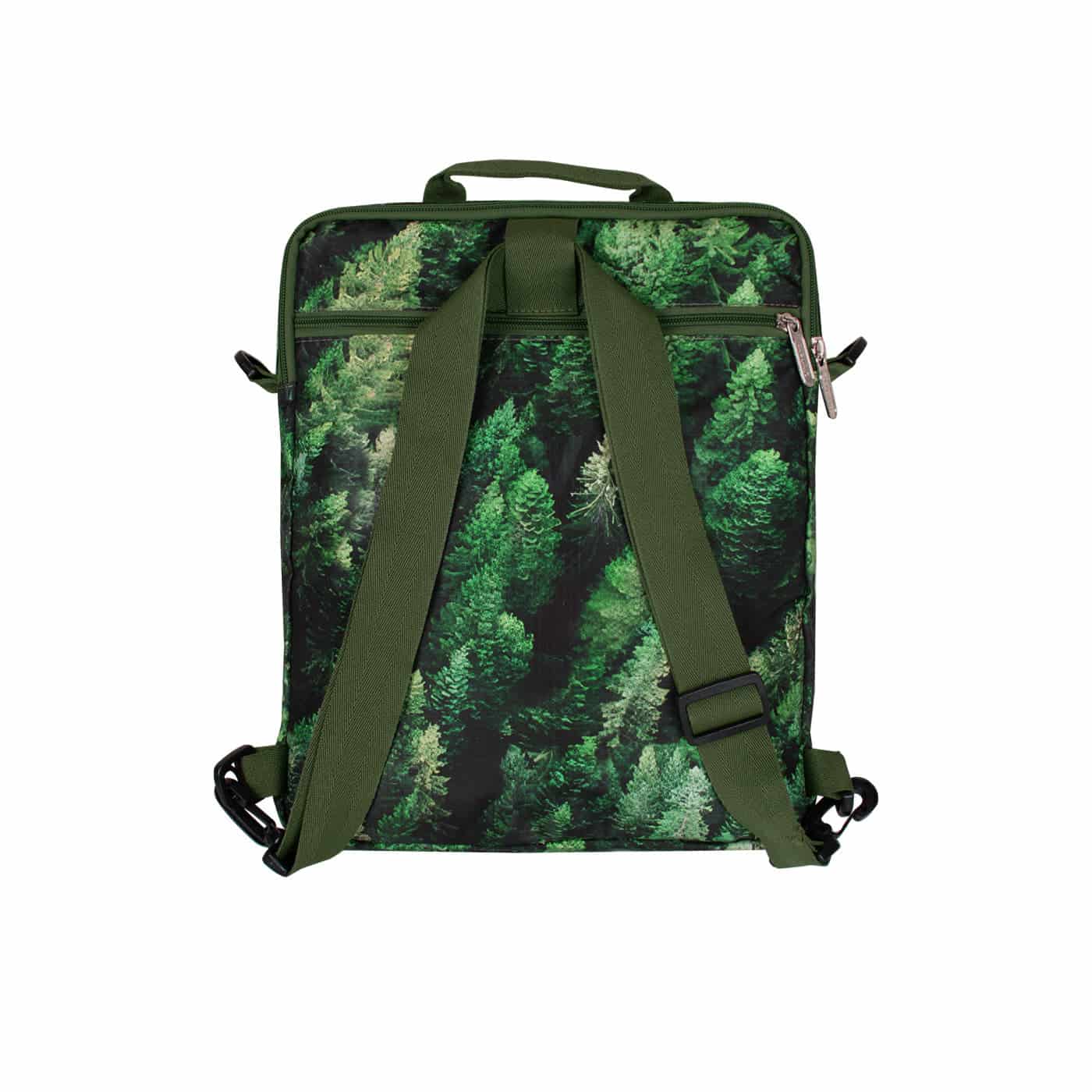 Bolso Manos Libres Convertible a Morral Citybags ULTRA Bosque - miniatura 5