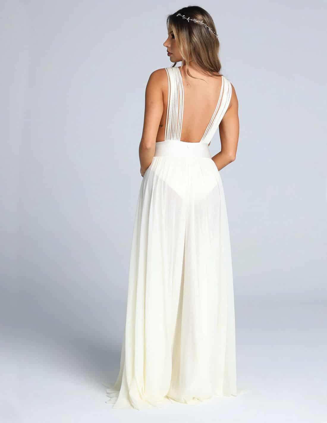 Vestido Equinoccio Marfil - miniatura 2