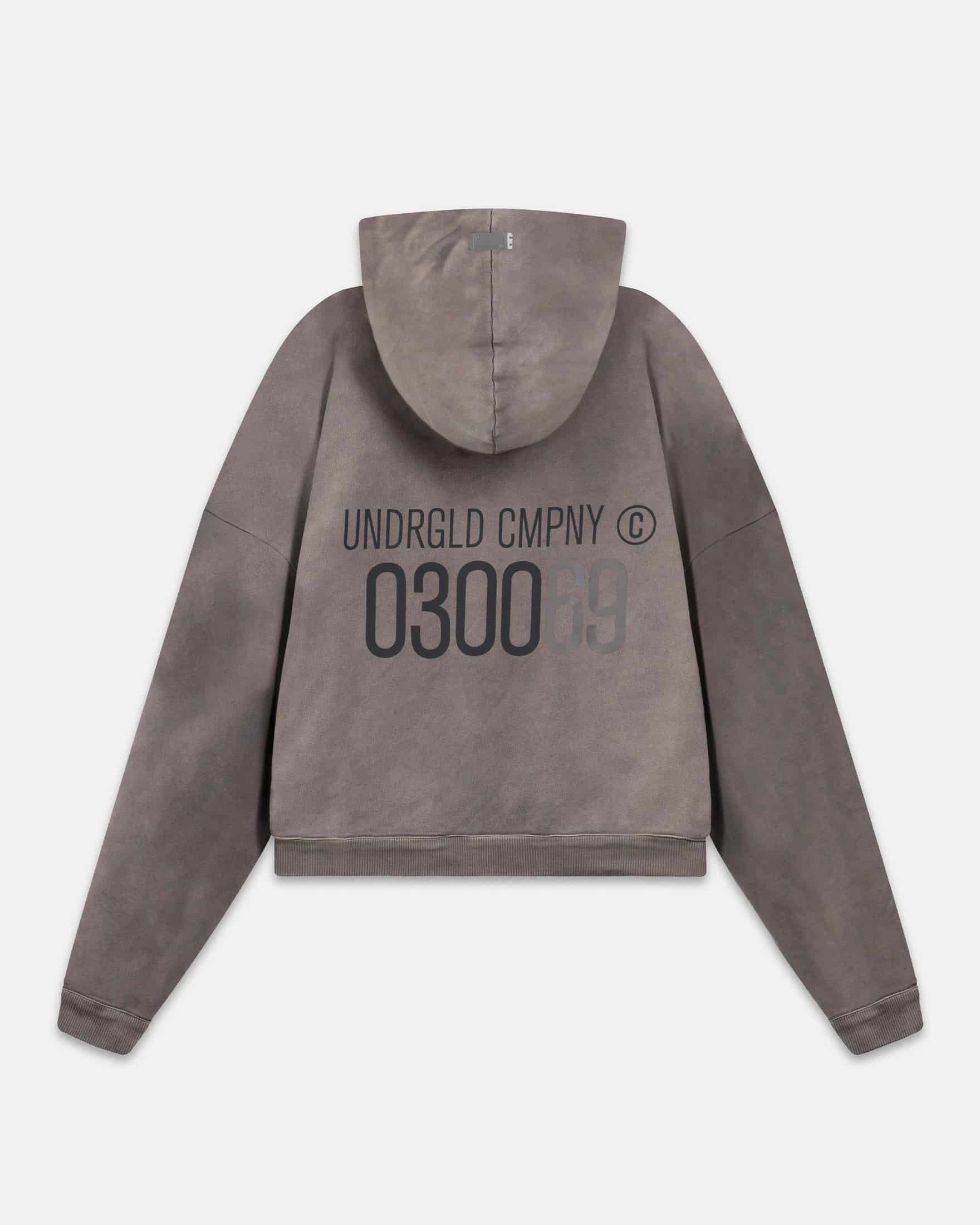 Spring Code Boxy Fit Hoodie Vintage Gray - miniatura 3