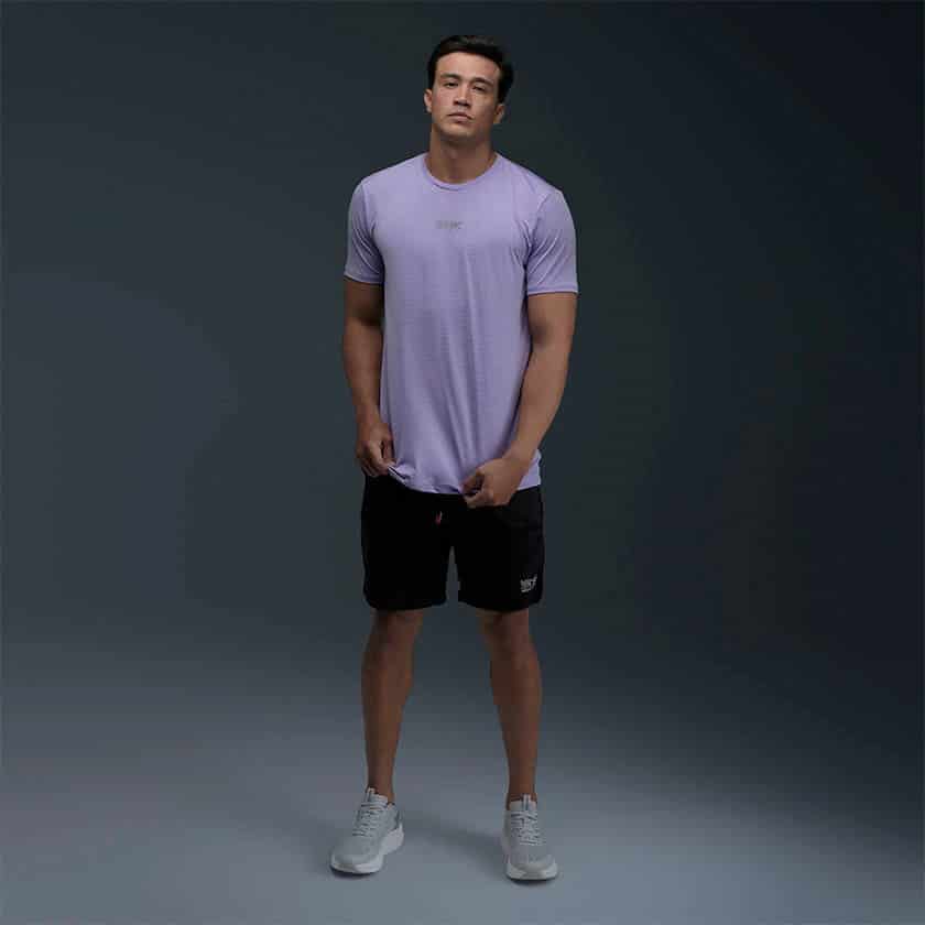 Camiseta Deportiva Lila - miniatura 4