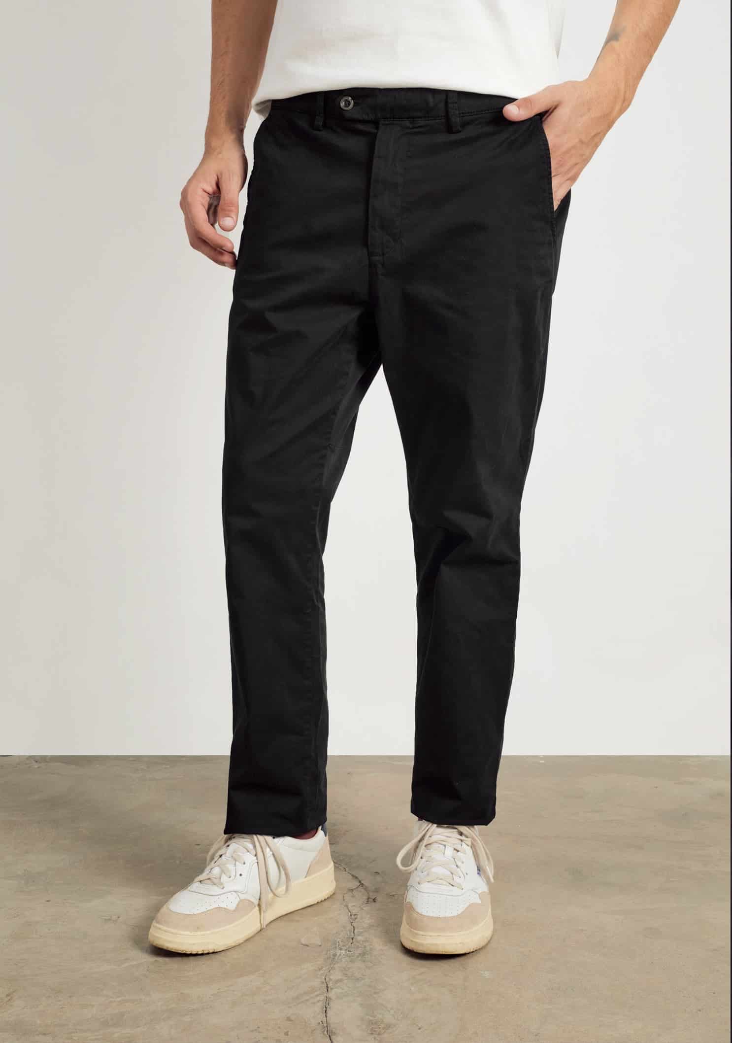Pantalón H Chino Negro - miniatura 3