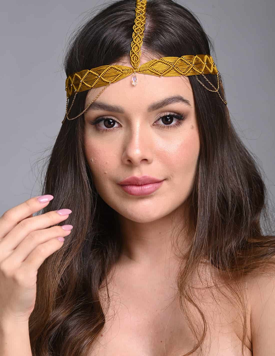 Tiara Reina Golden - miniatura 1