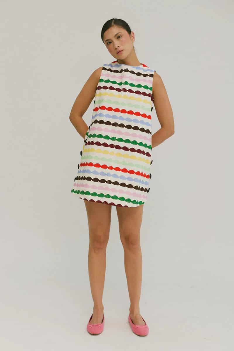 Vestido Anfitriona Glaseado Arcoiris - miniatura 2