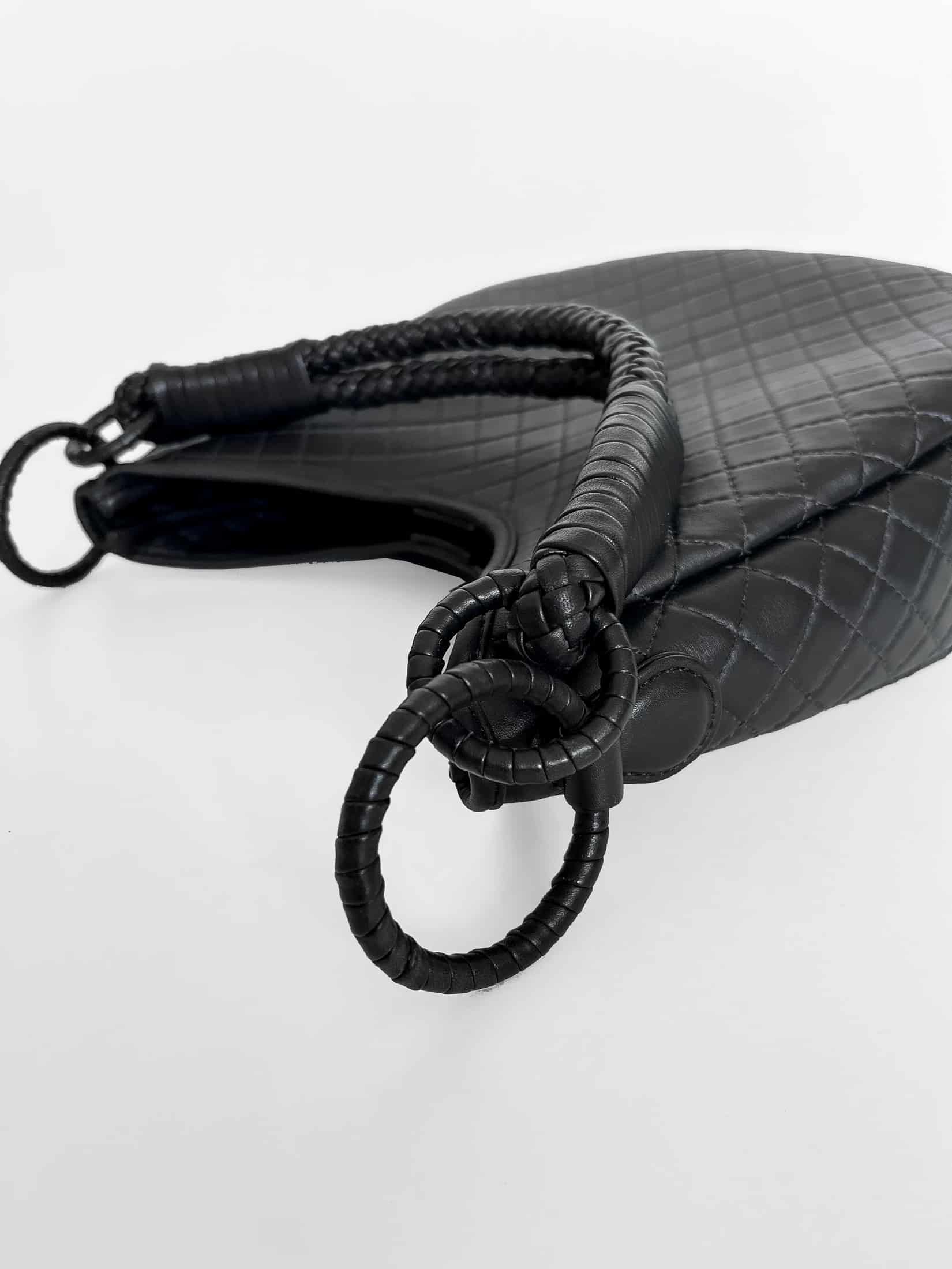 Saddle Shoulder Bag, Black - miniatura 5