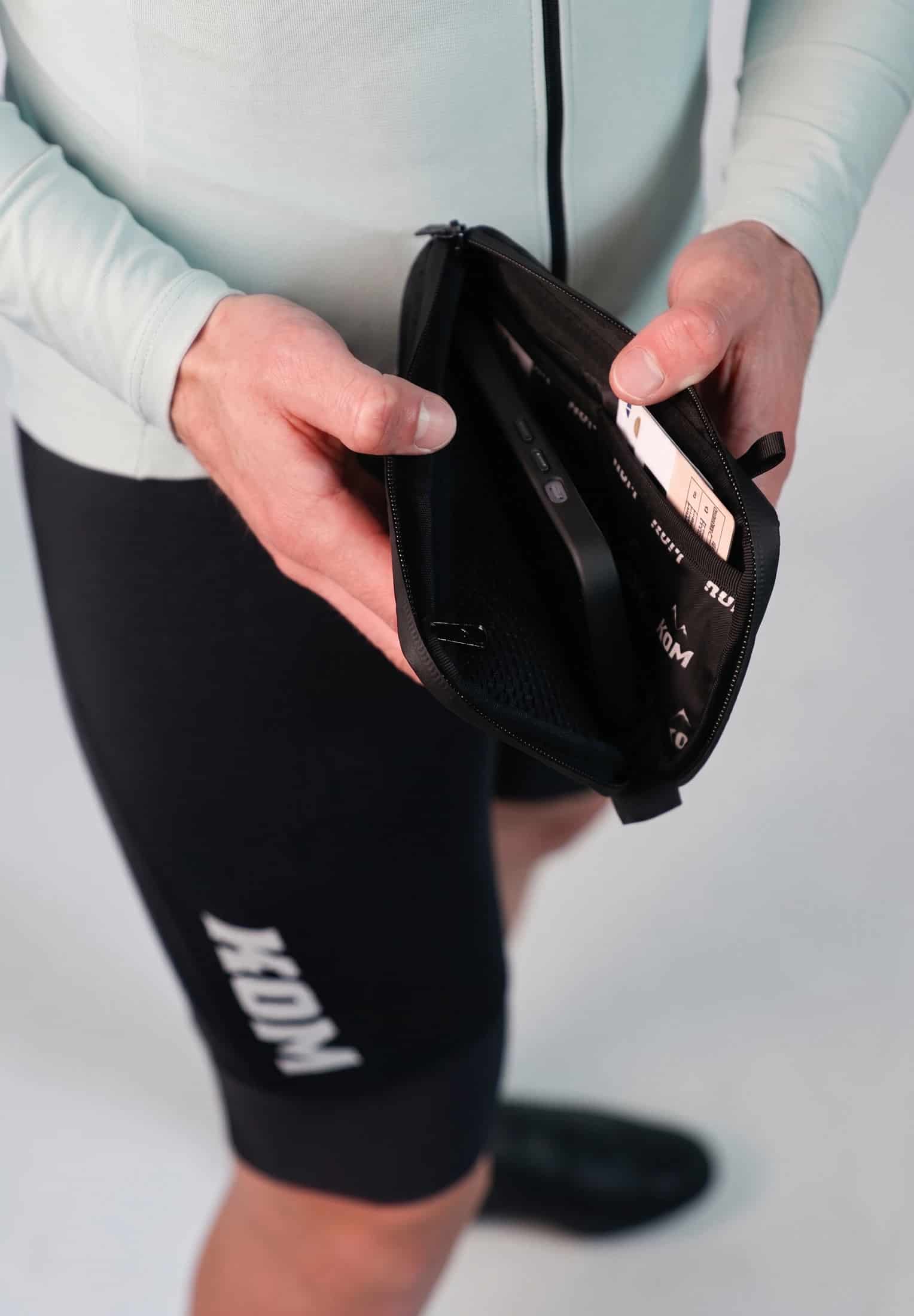 Billetera ciclismo, running de lona semi impermeable - miniatura 1