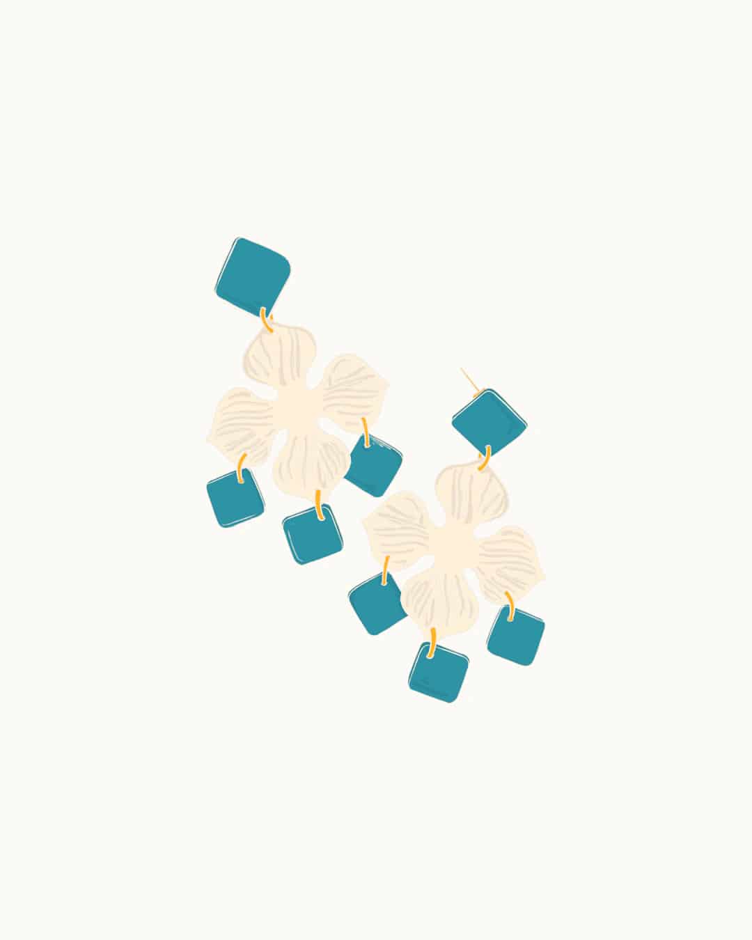 Trebol Earrings - miniatura 1