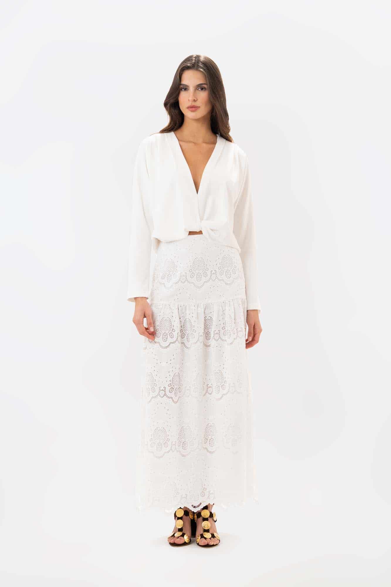 Falda Ria Ivory - miniatura 5