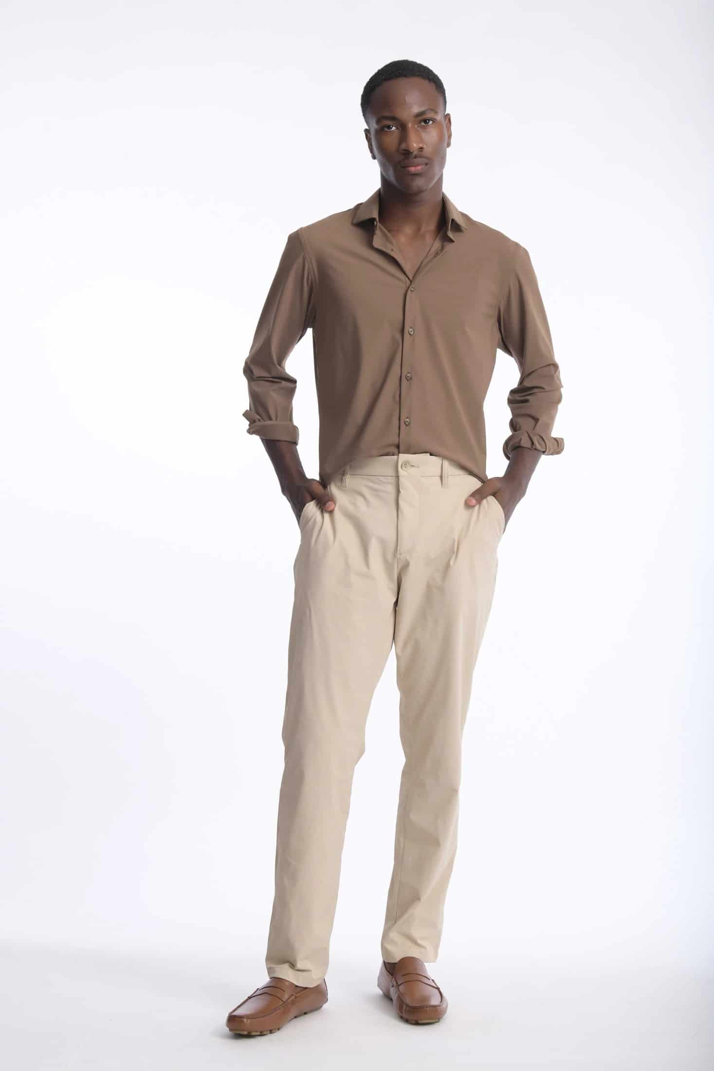 Pantalón Smart Tech Beige - miniatura 7