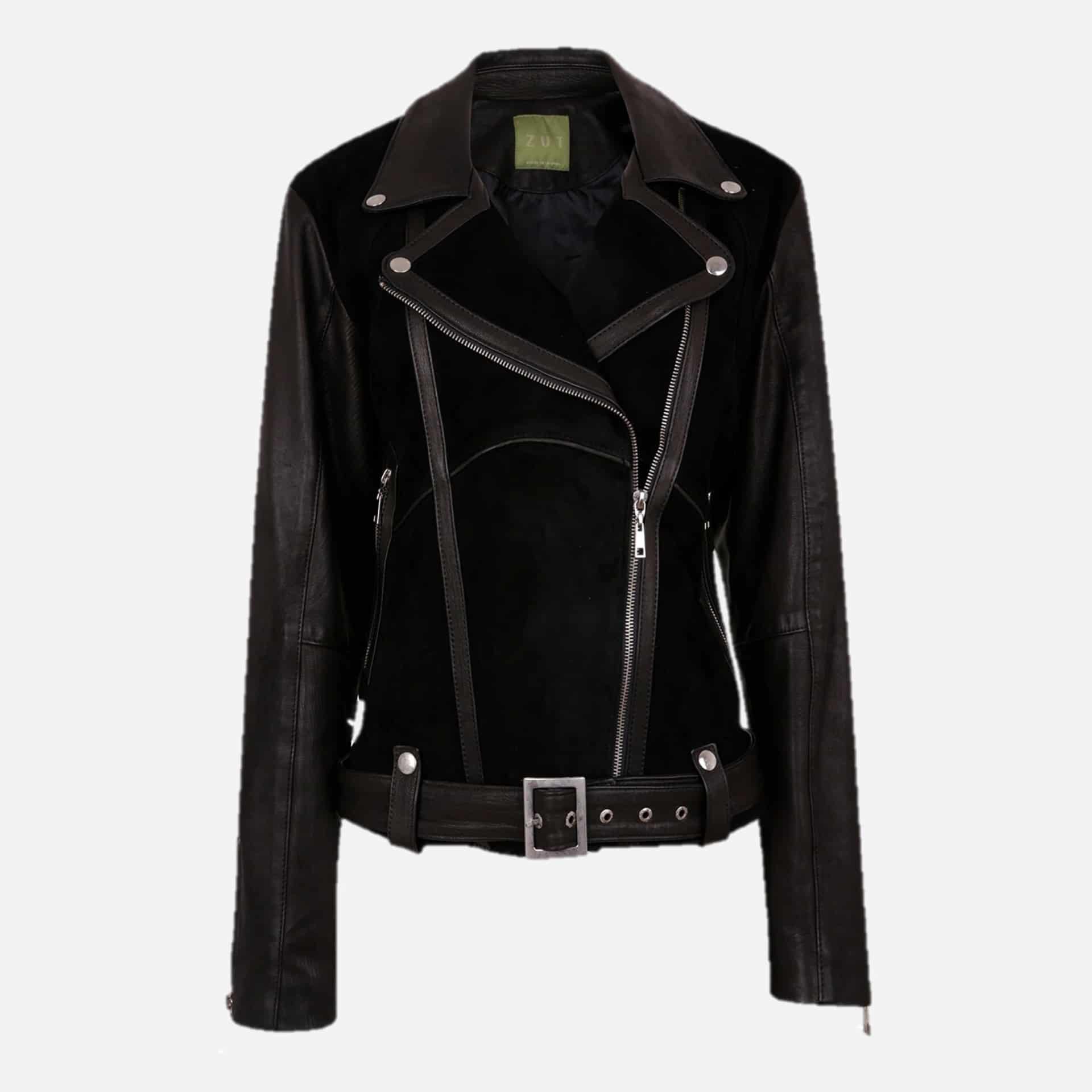 ROSANA SHORT JACKET WITH BELT - miniatura 2