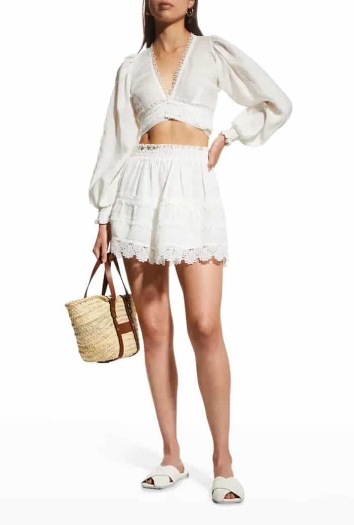 CHLOE TOP WHITE - miniatura 2