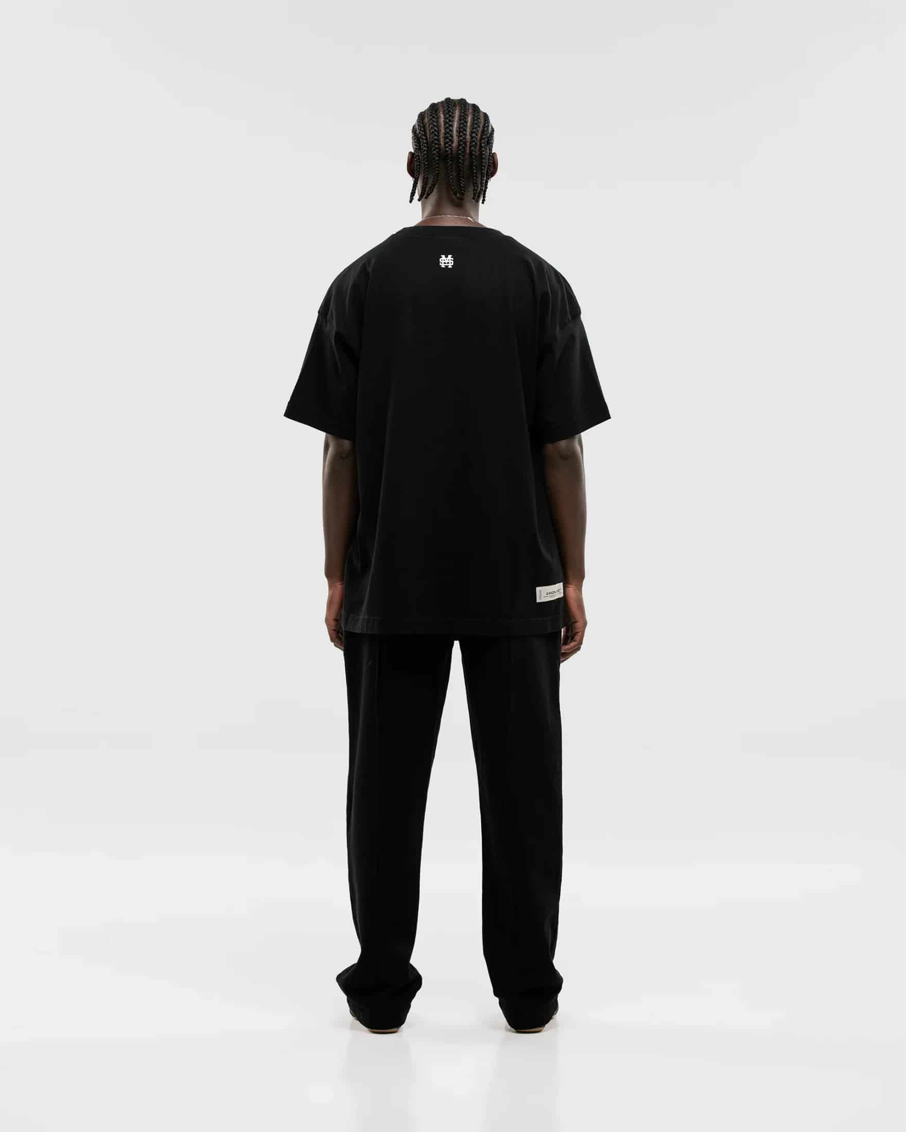 Camiseta Oversized Básica V2 - Negro Oscuro - miniatura 9