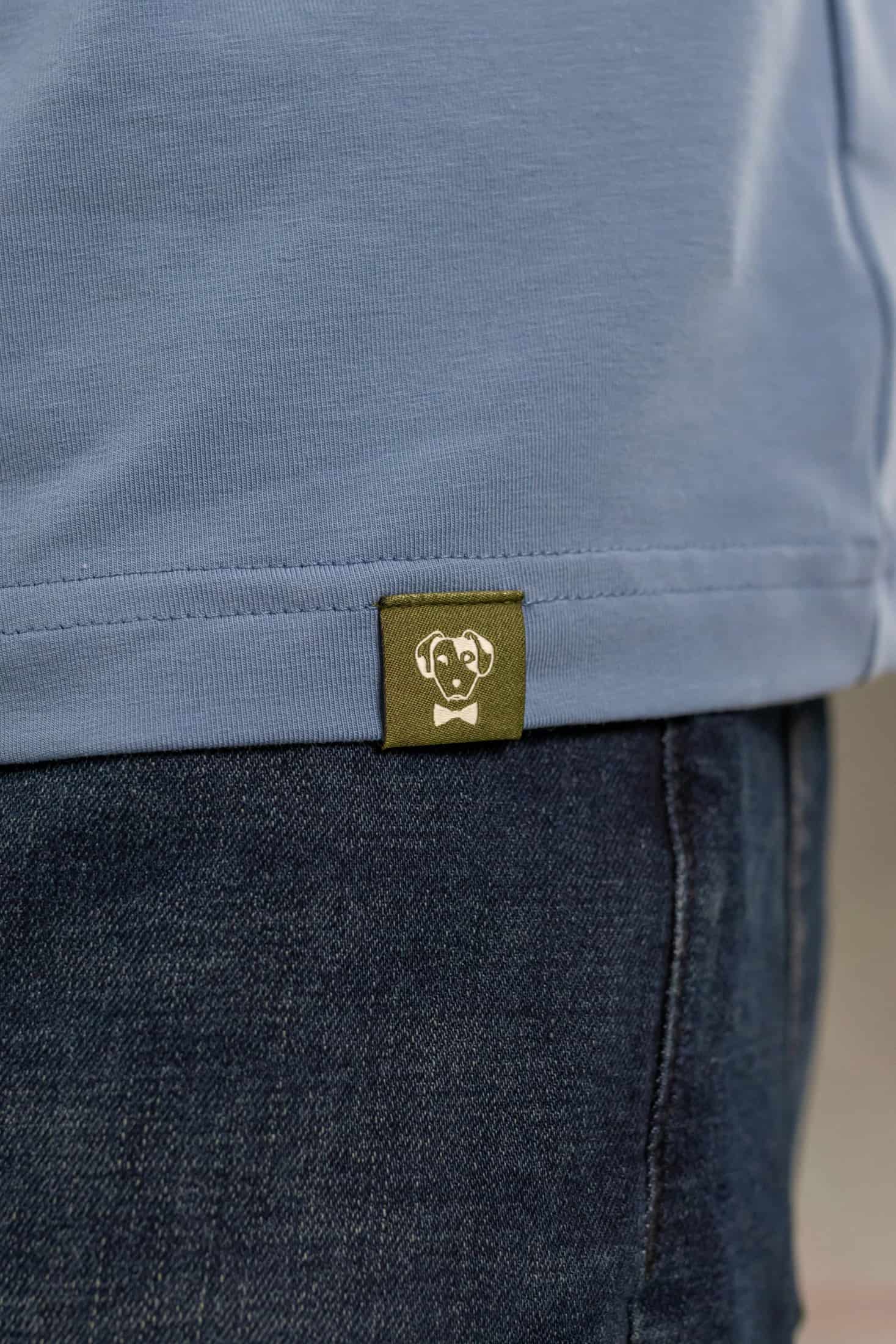 Camiseta Antimanchas Azul Chino - Talla Regular - miniatura 5