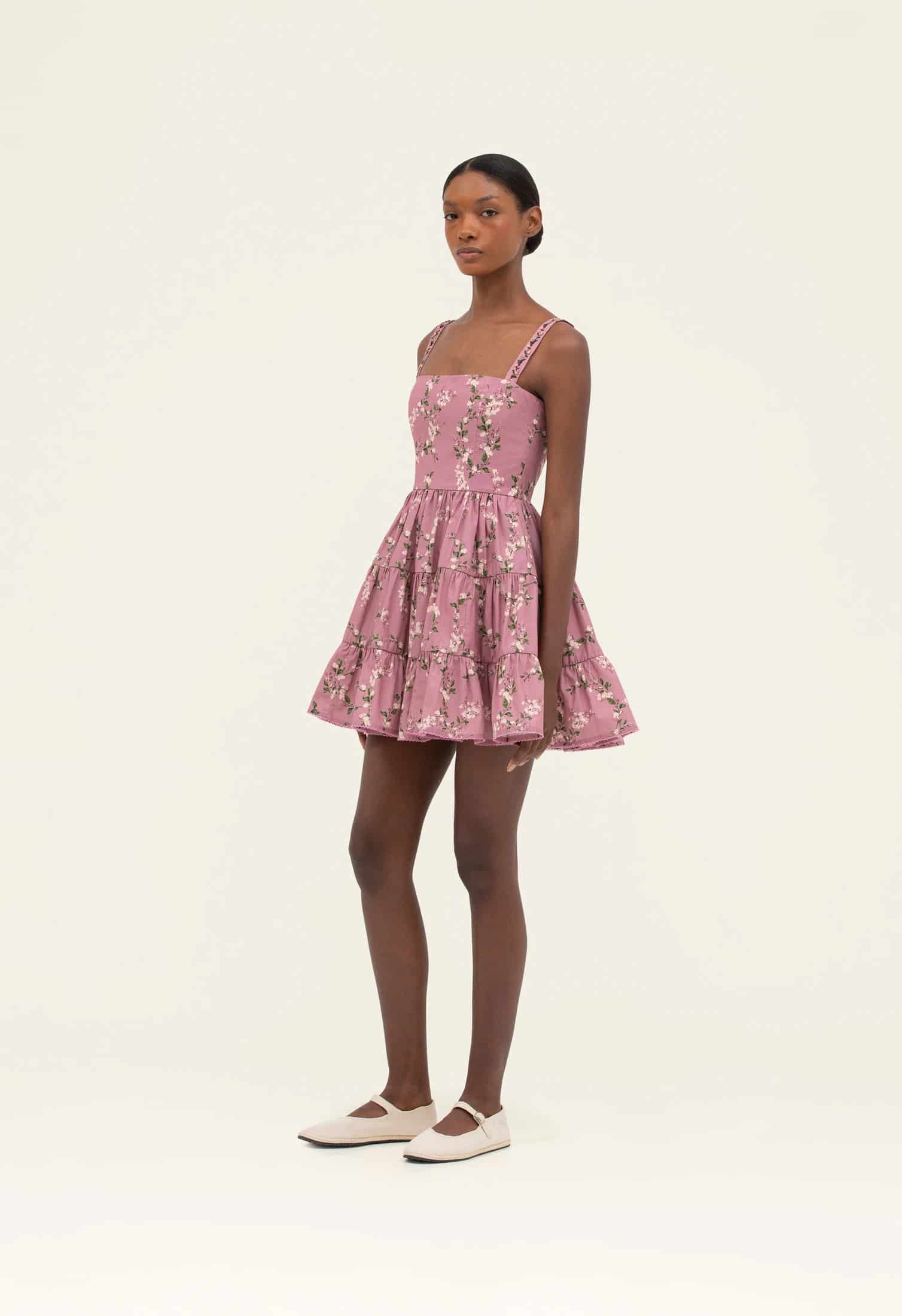 Lima Wisteria Mini Dress - miniatura 3
