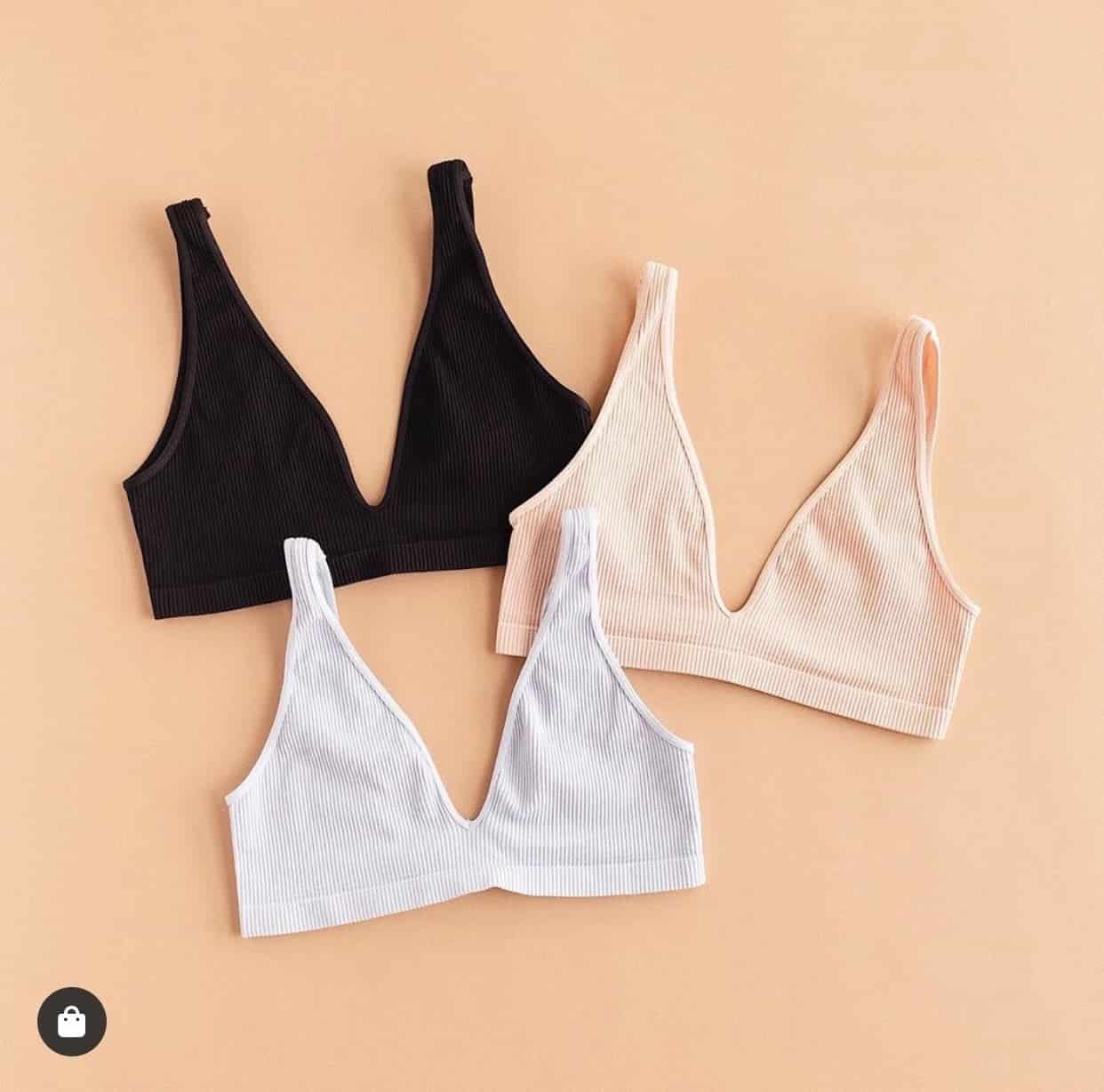 Sweet Ribbed Seamless Bralette - miniatura 2