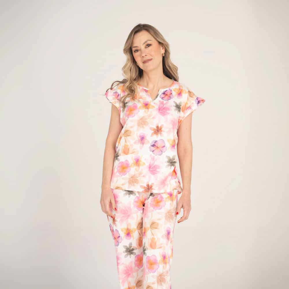 Conjunto de pijama pantalón largo Óleo. - miniatura 2
