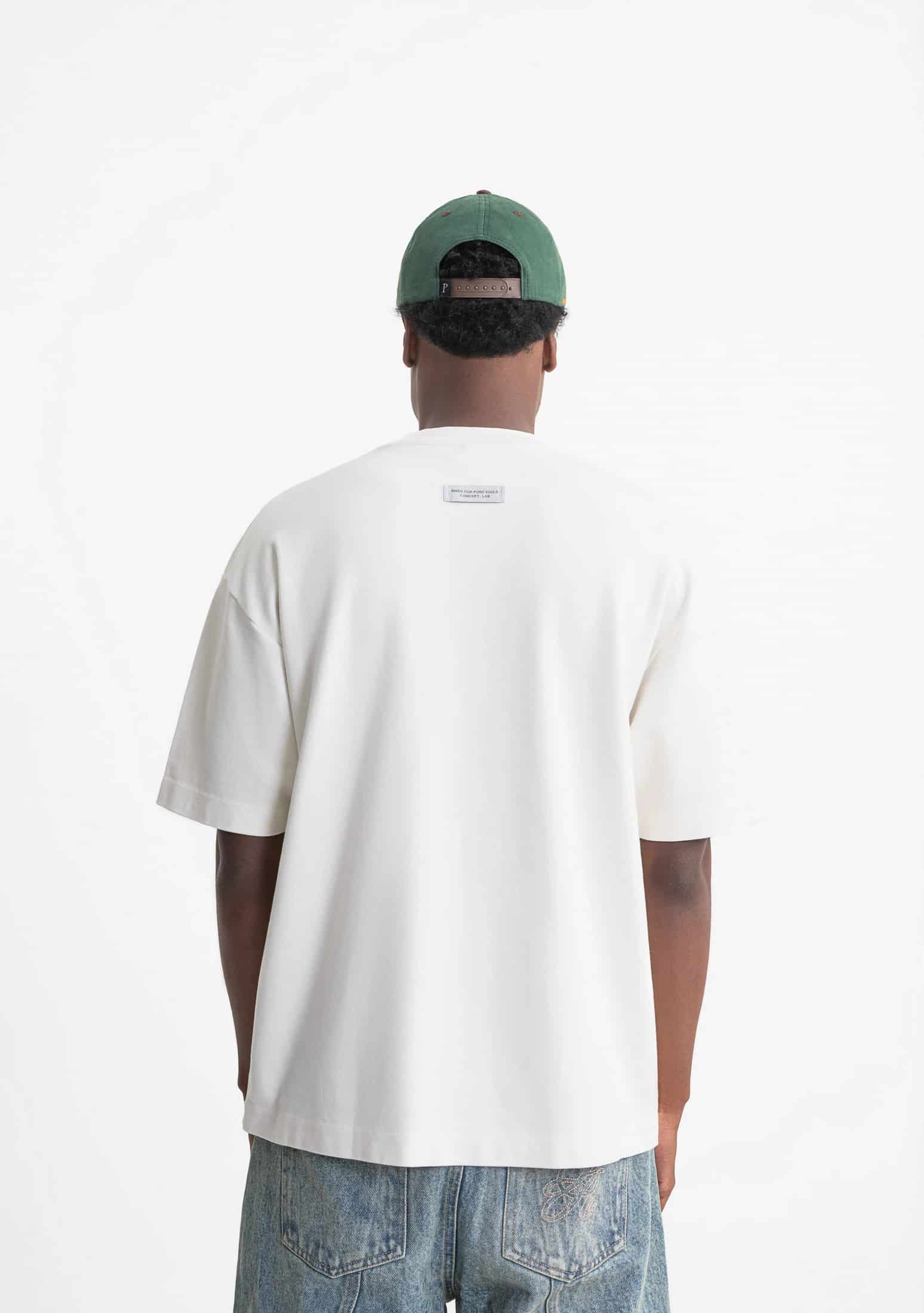 Rustic cream t-shirt - miniatura 3