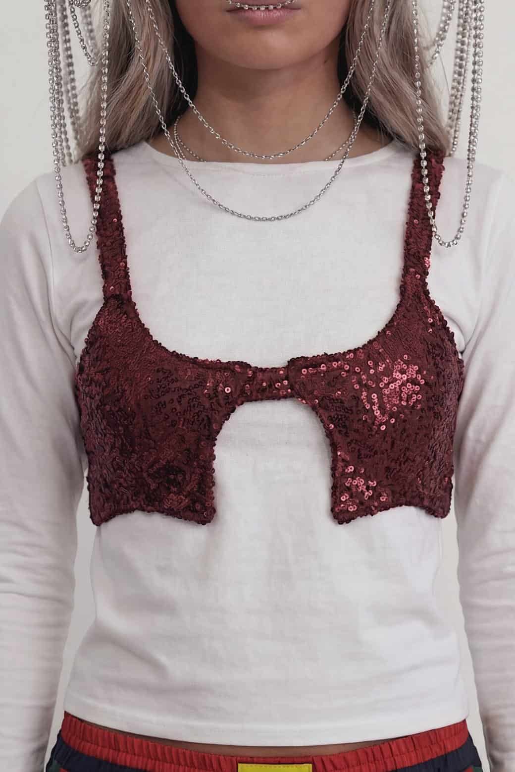 🌘✨Eclipse Glow Layered Top - miniatura 6