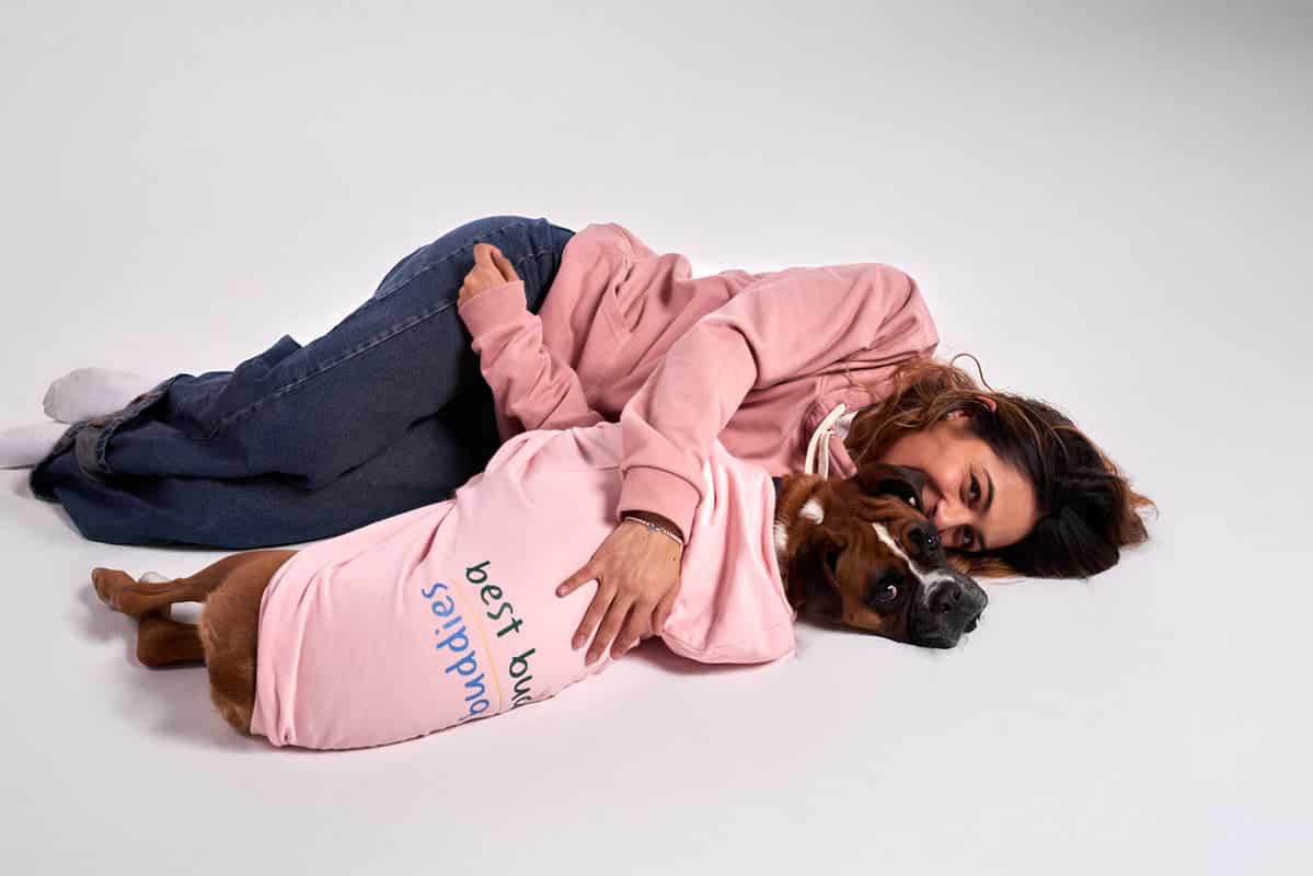 HOODIE ROSADO UNISEX - miniatura 3