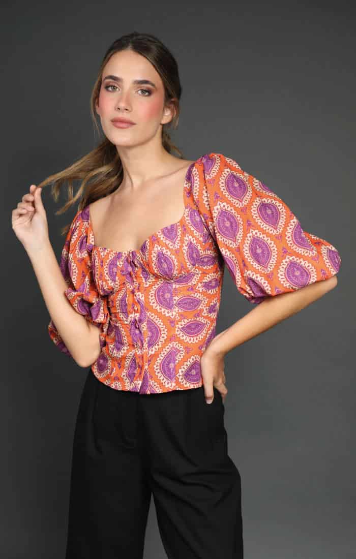 OLIVIA BLOUSE - miniatura 1