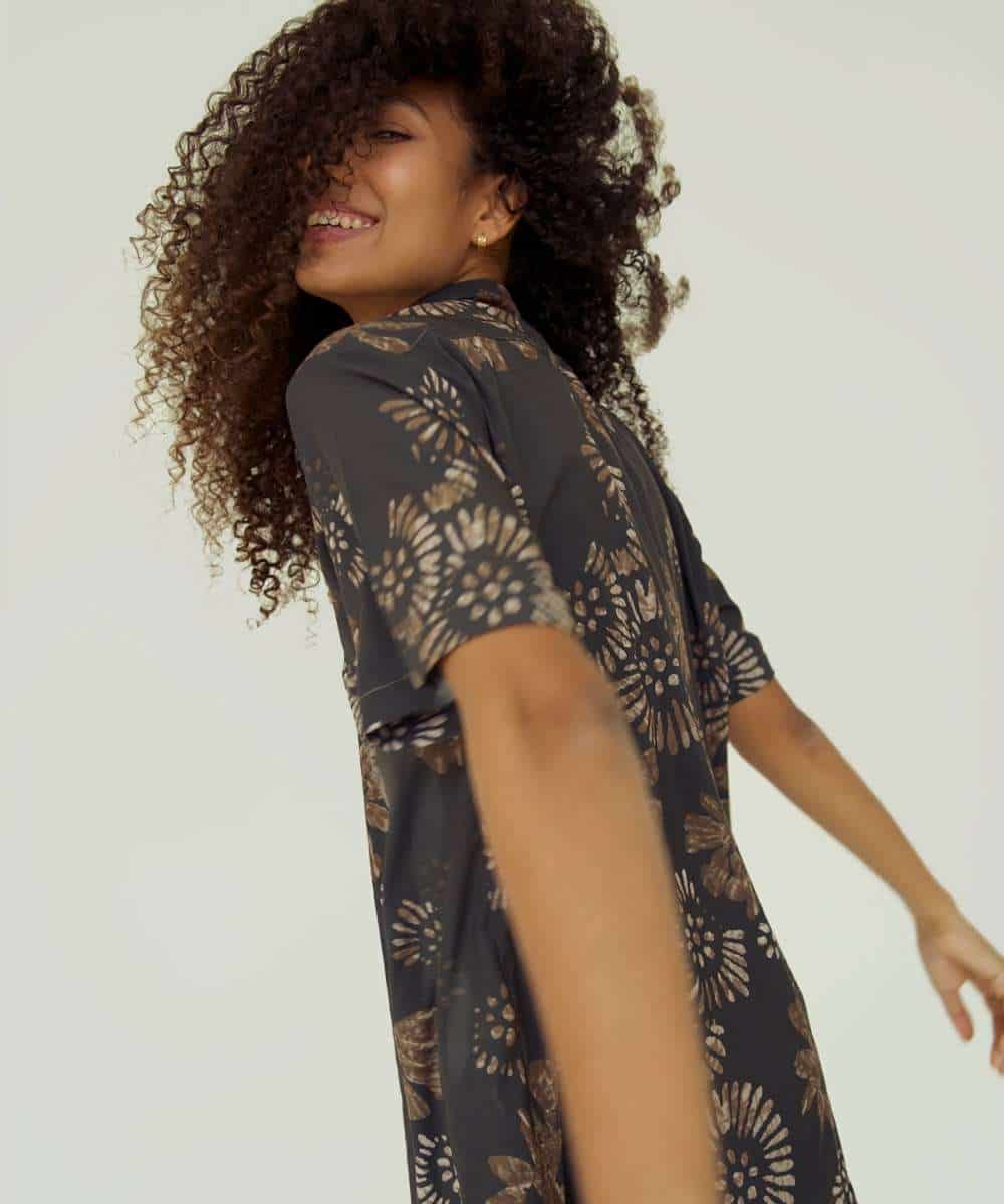 Camp Shirt in Gritty Blossom - miniatura 4