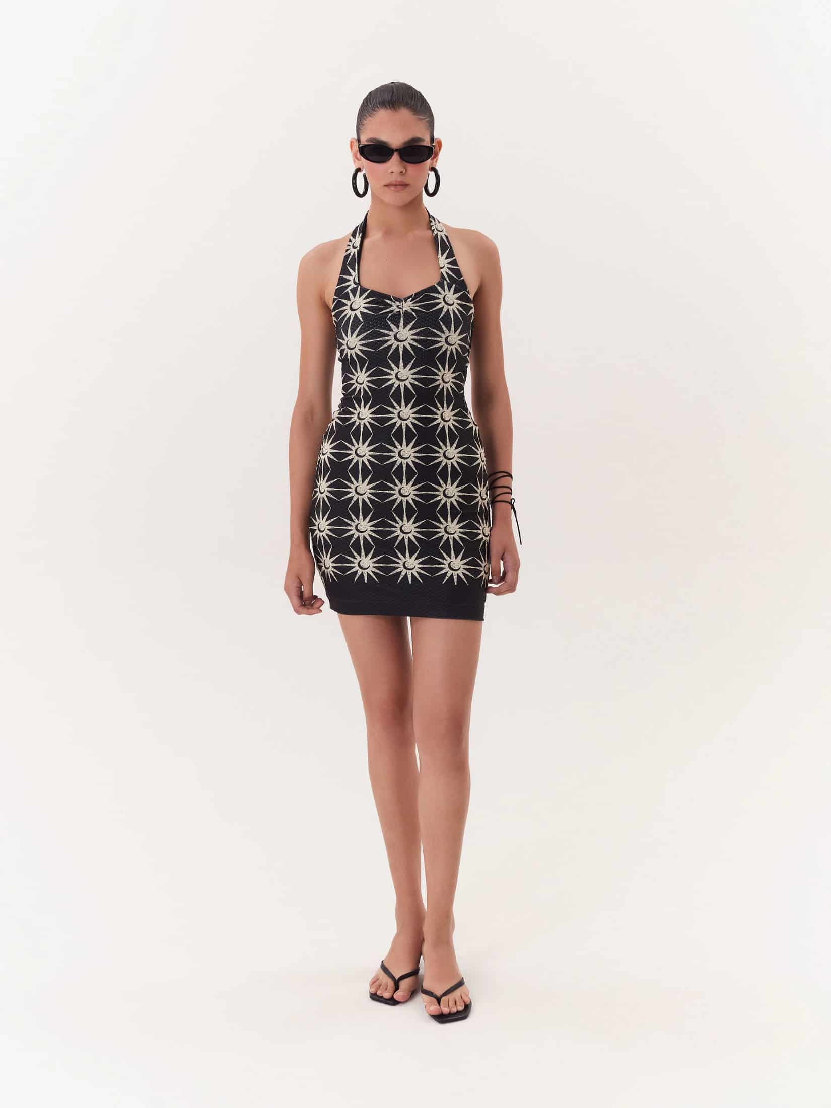 Mini Dress Solar - Negro - miniatura 1