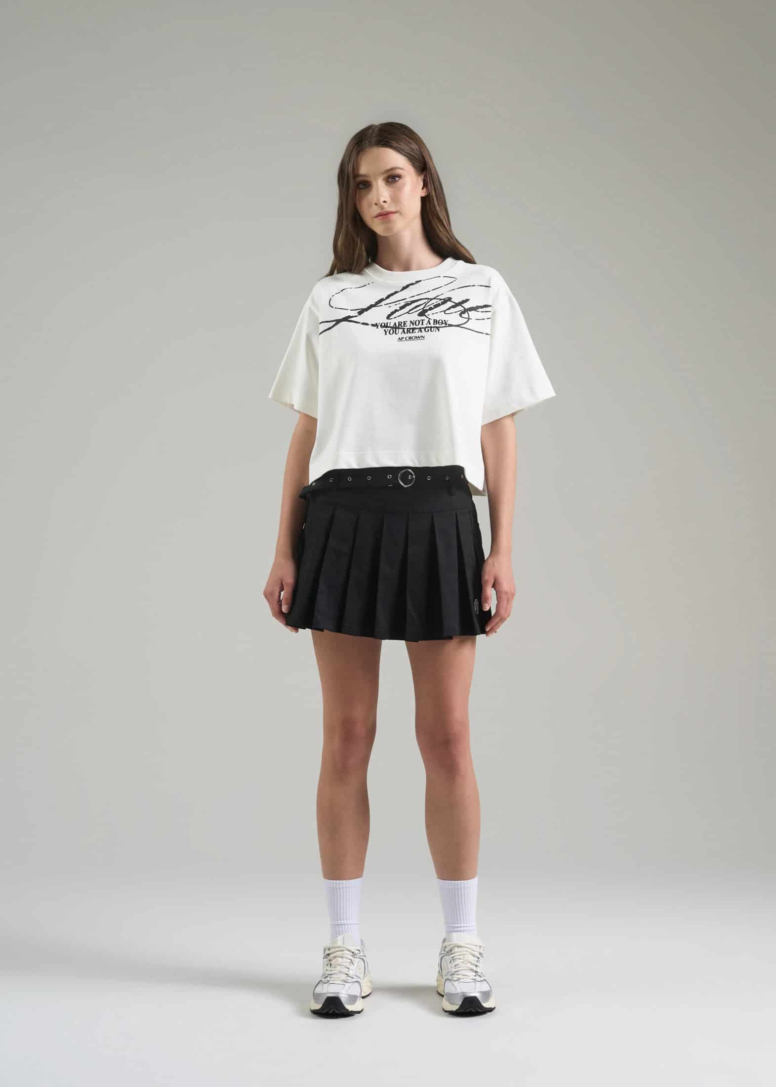 WHITE FLOWER CROP TOP - miniatura 6
