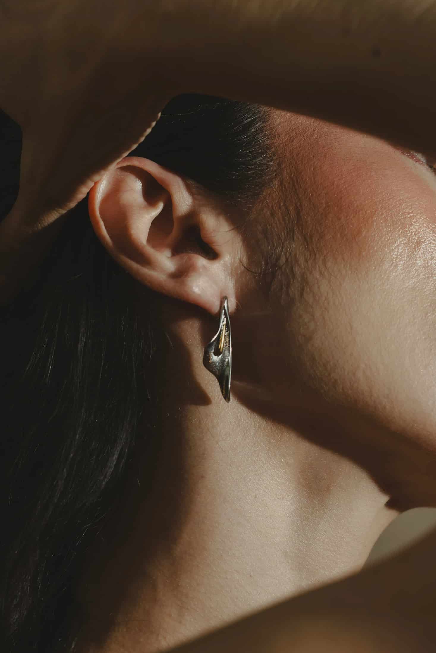 ARETES LIRIO PLATA - miniatura 2