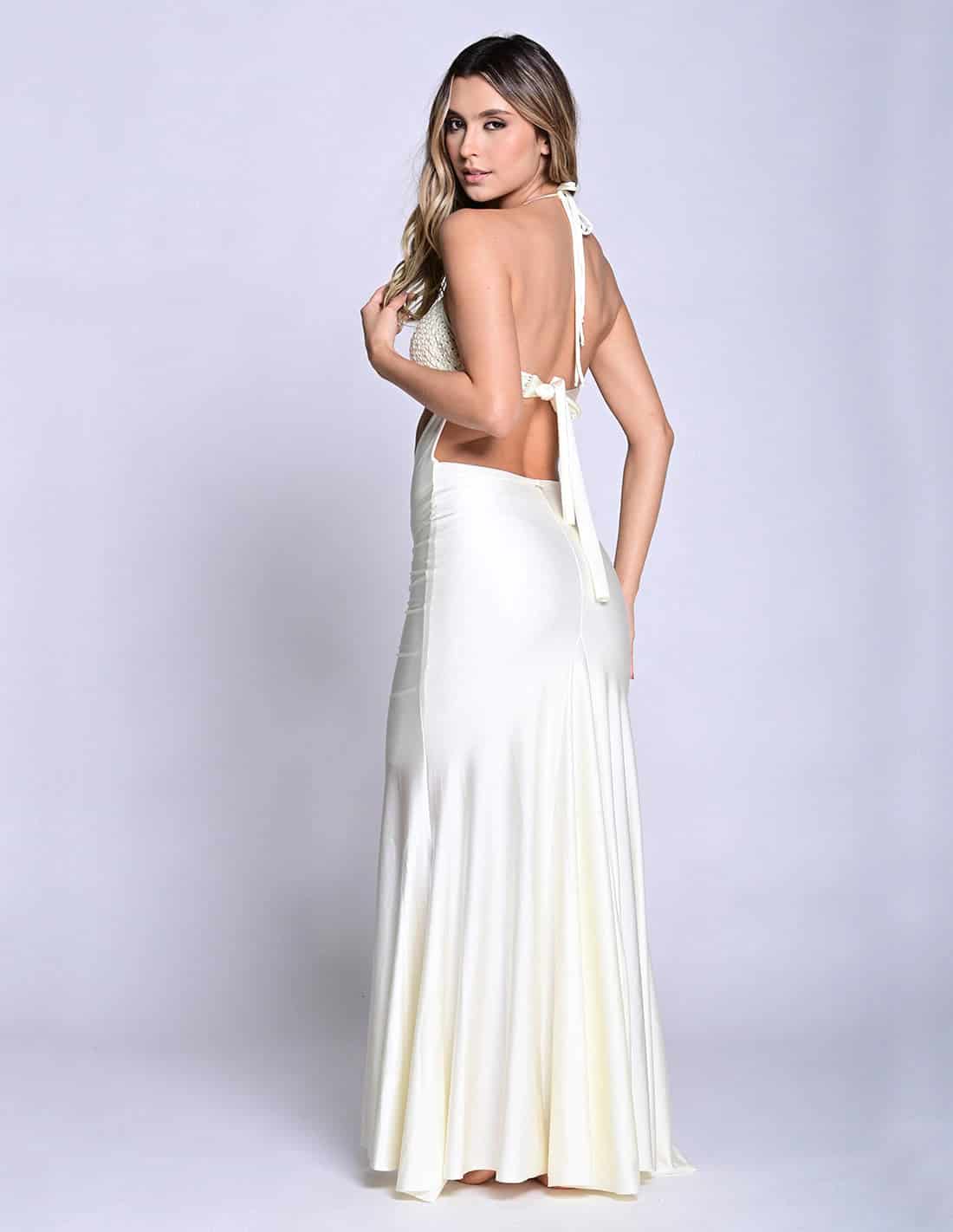 Vestido Kai Marfil - miniatura 2