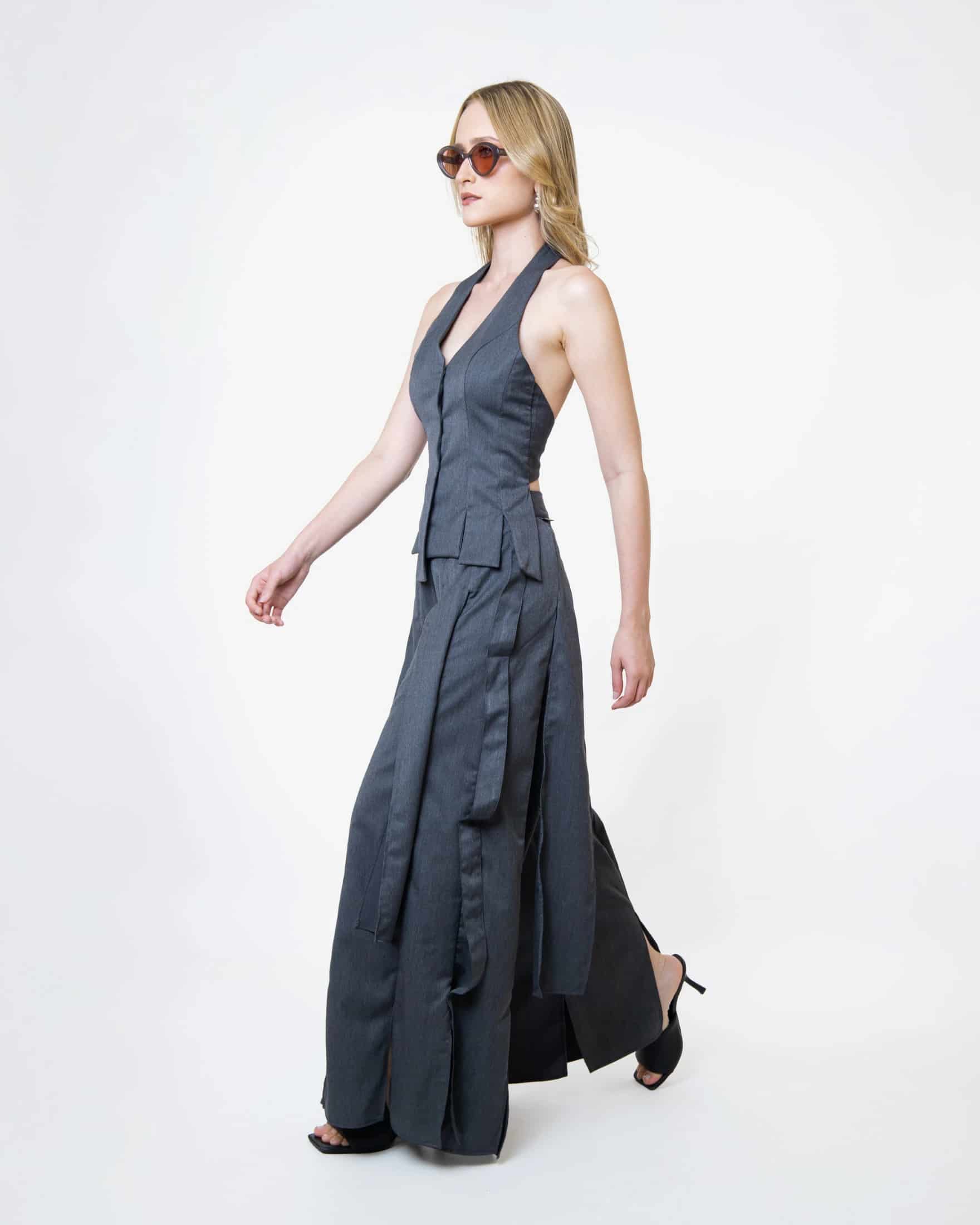 Gray Motion Pants - miniatura 1