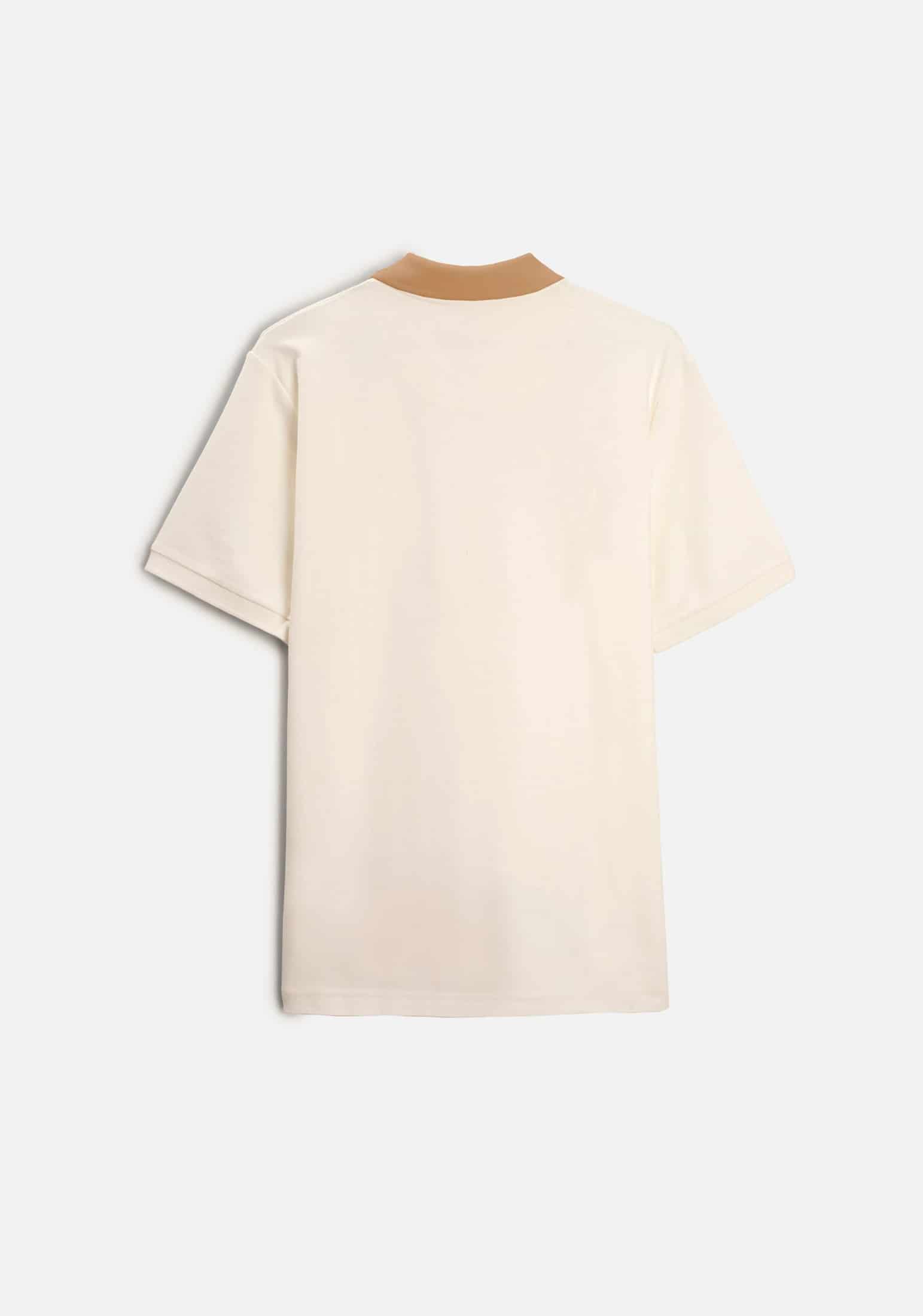 Camiseta Polo H Unicolor Mzc. Marfil L-Atn - miniatura 4
