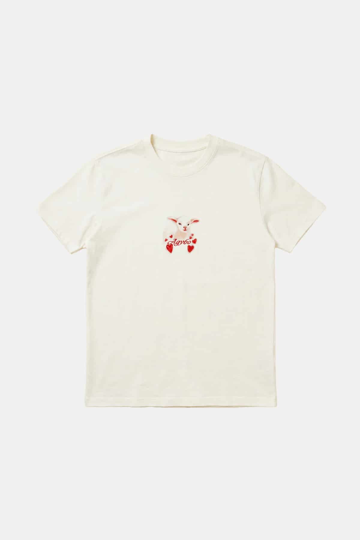 FLUFFY T-SHIRT WHITE - miniatura 1