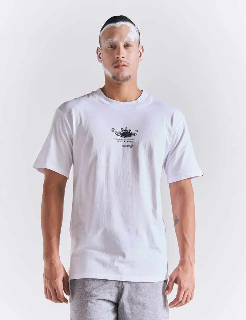 Camiseta Oversize Historia del arte  blanco Hombre - miniatura 2