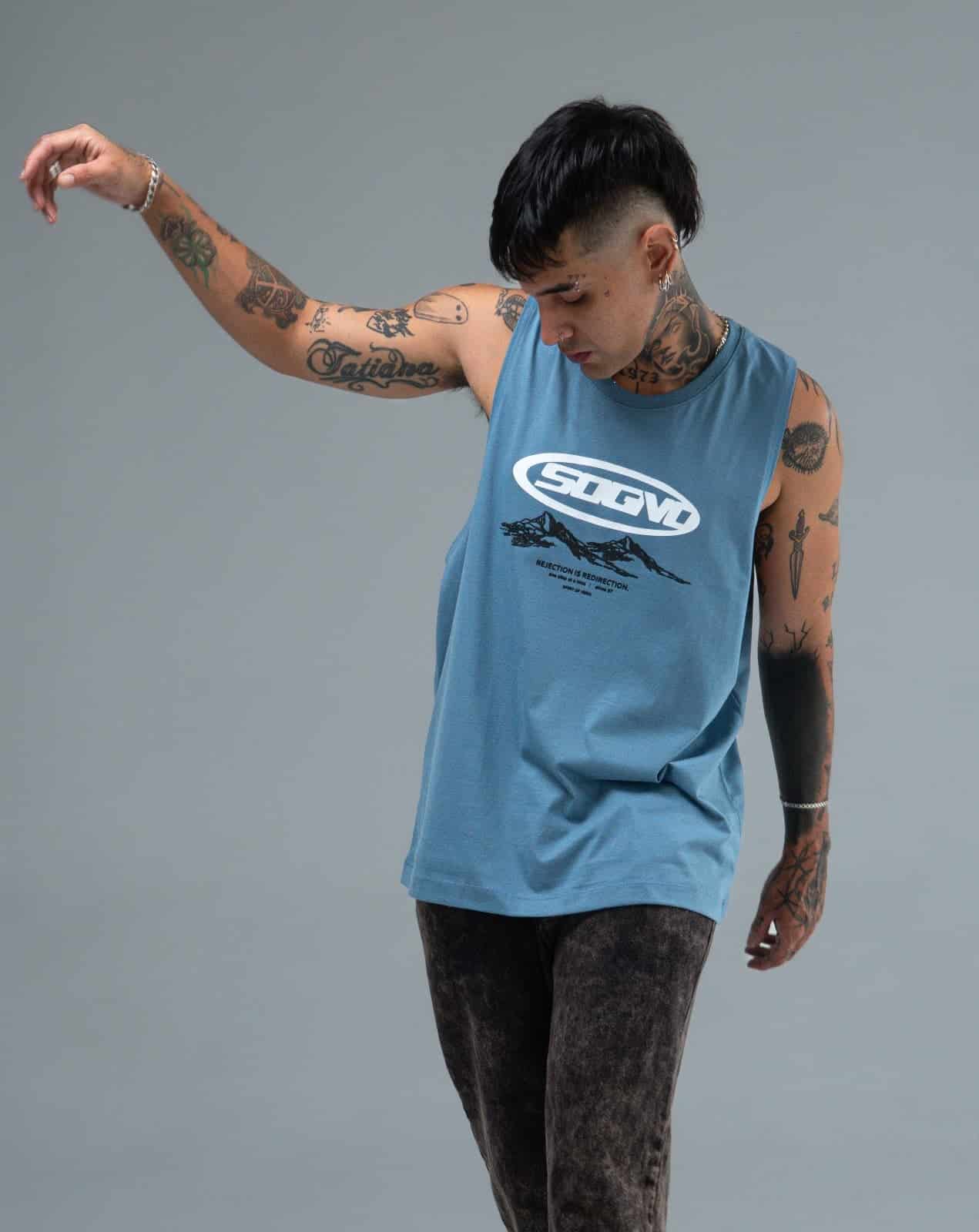 Camisilla Semilarga Sogno-Azul - miniatura 2