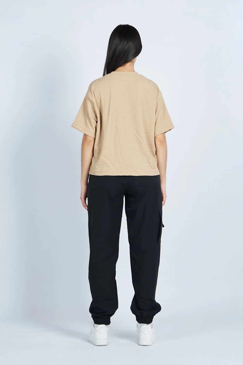 Camiseta oversize textura ARENA | Drop 03 | - miniatura 3