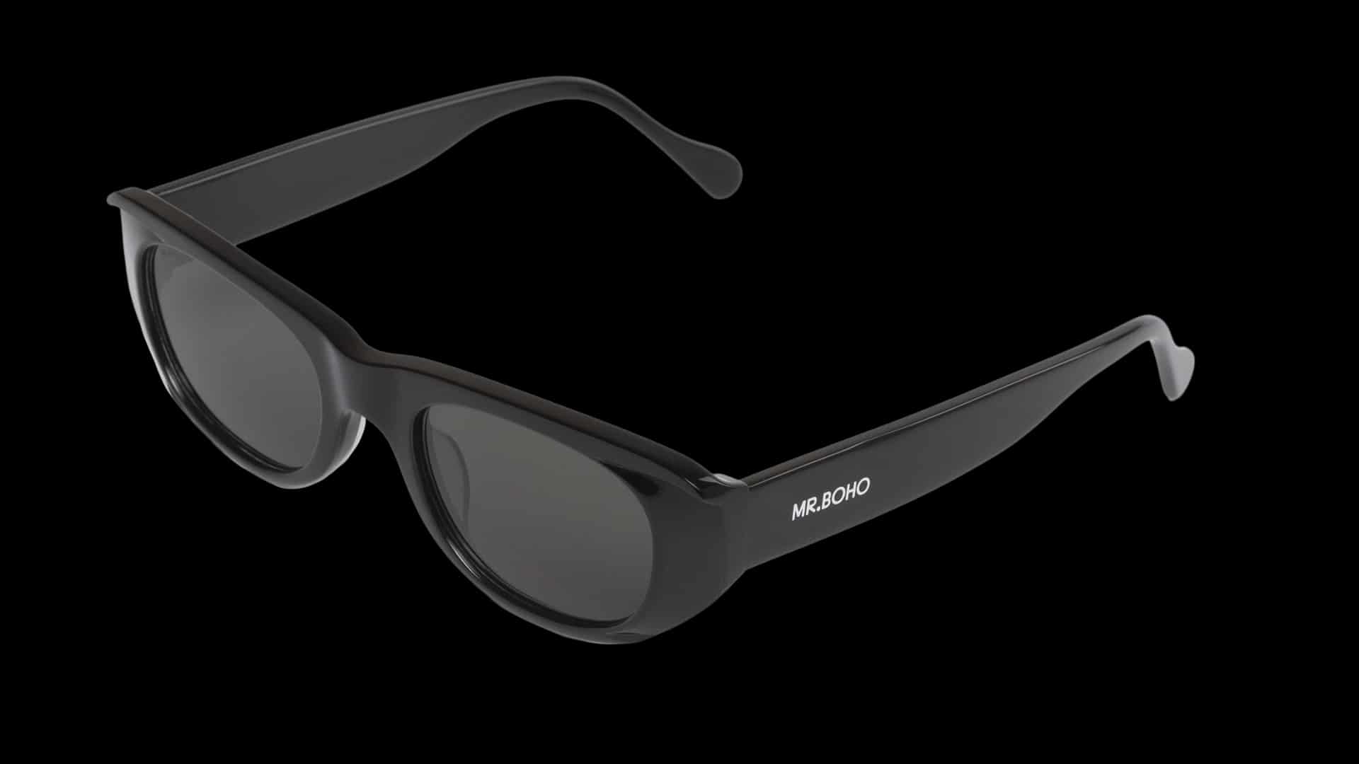 BLACK - GUYAM - WITH CLASSICAL LENSES - miniatura 1