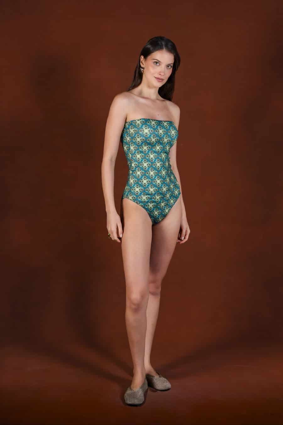 Women's Concordia Polyester Swimsuit - miniatura 1