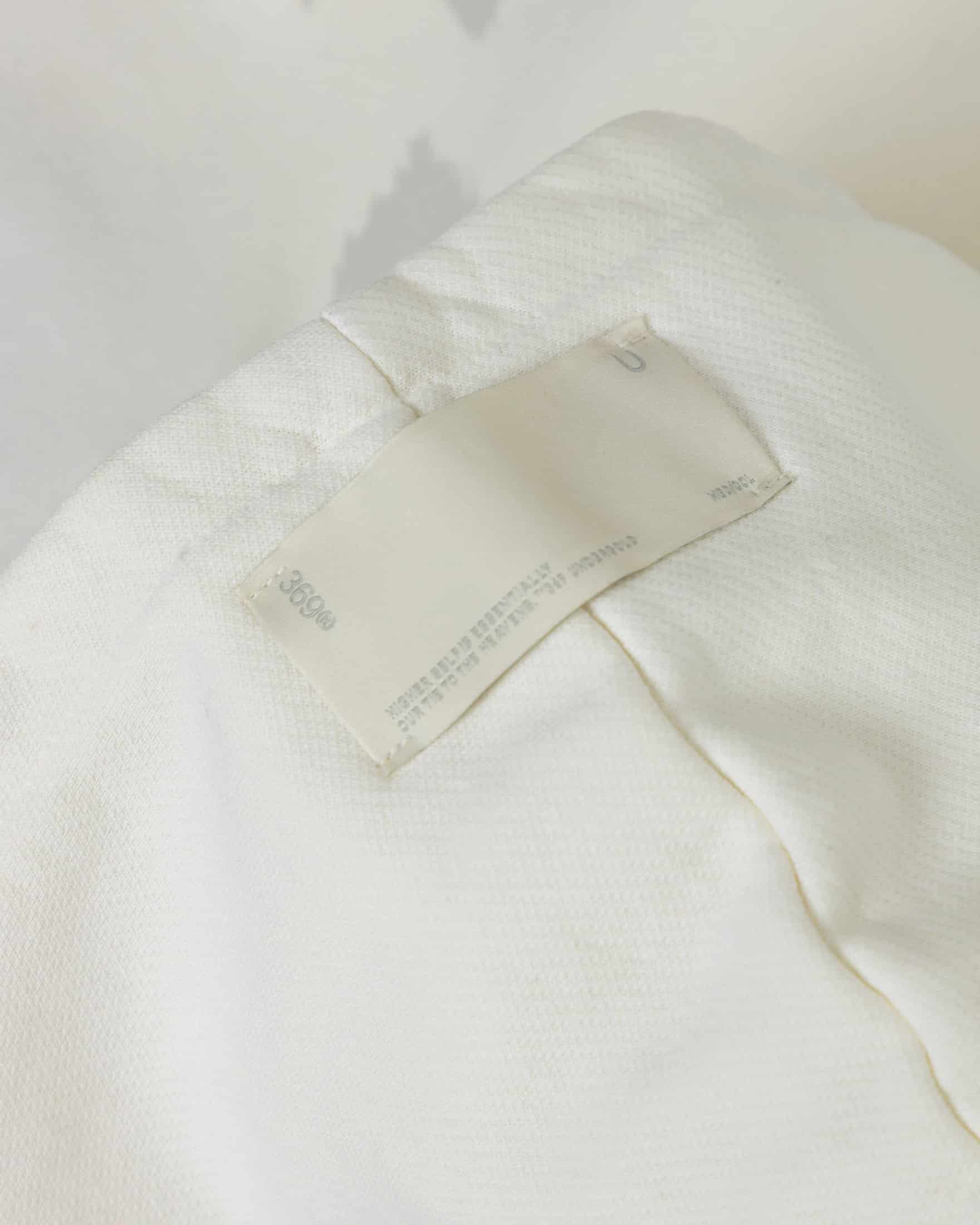 W Echoes Tremor Slim Fit Hoodie White - miniatura 6