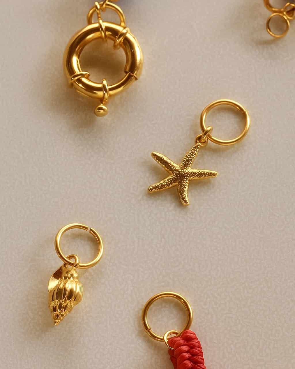 Charm Gold-Plated (x1) - for Necklace - miniatura 1
