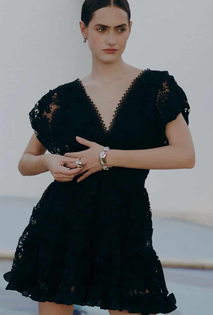 MORANA DRESS BLACK - miniatura 1