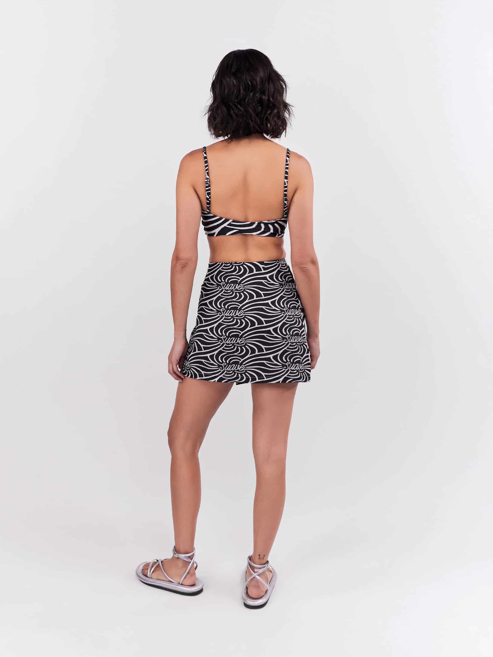 Mini Falda Suave - Negro - miniatura 2