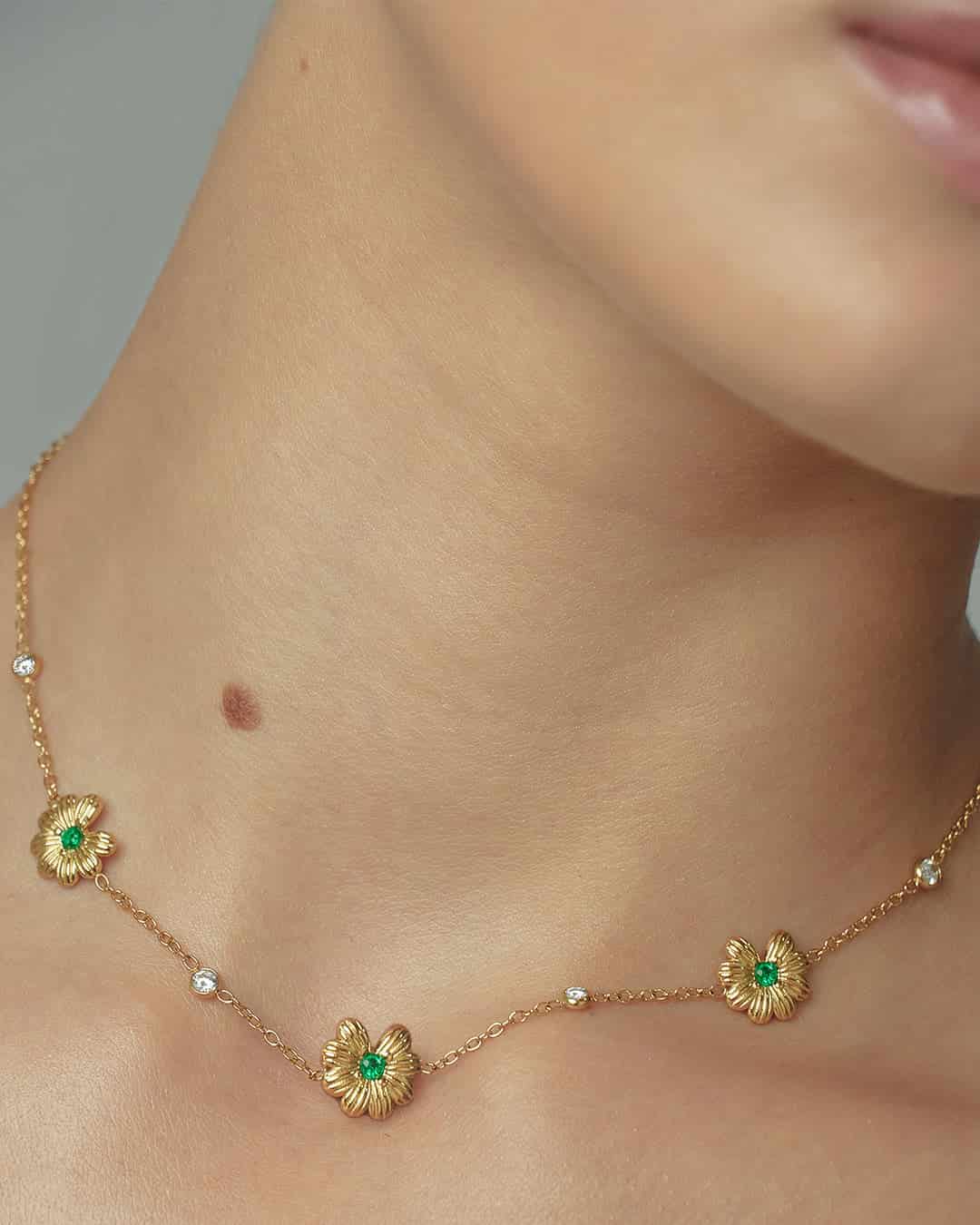 Collar Amaranta Esmeralda - miniatura 6