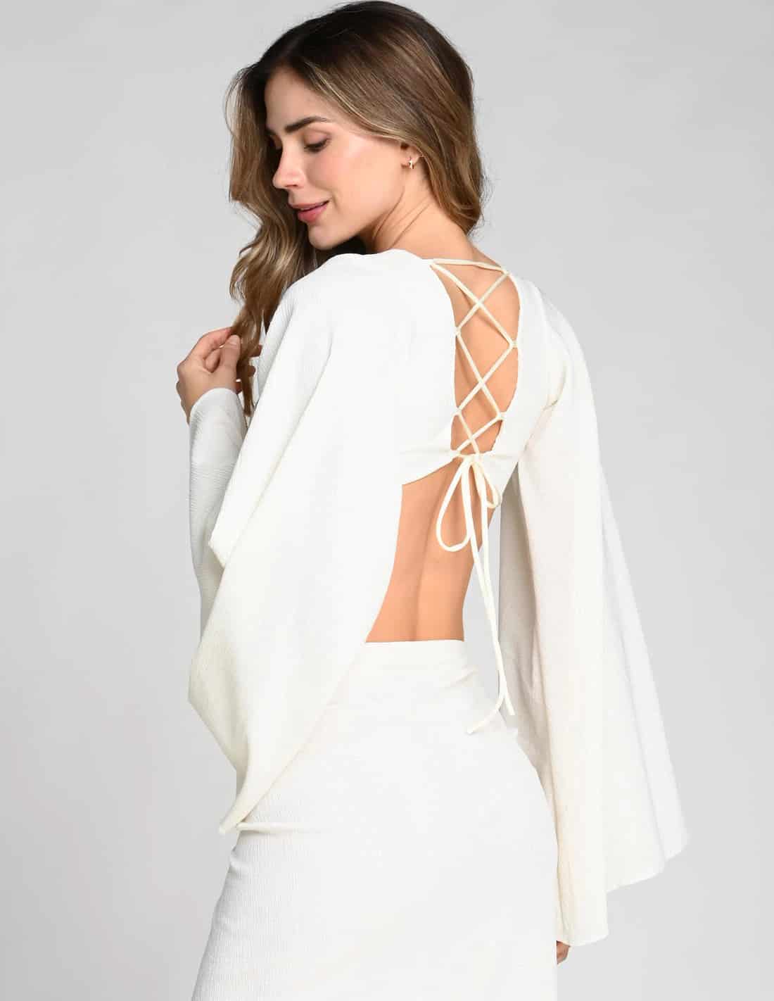 Top Naiya Ivory - miniatura 2