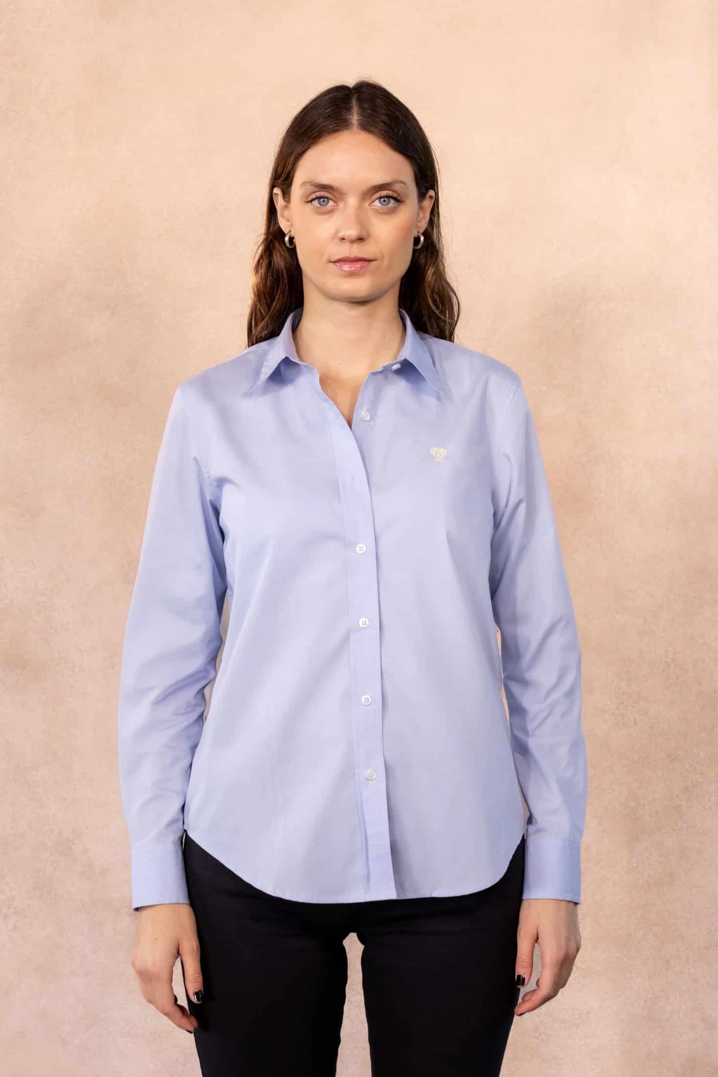Camisa Antimanchas de Mujer Light Blue - miniatura 1