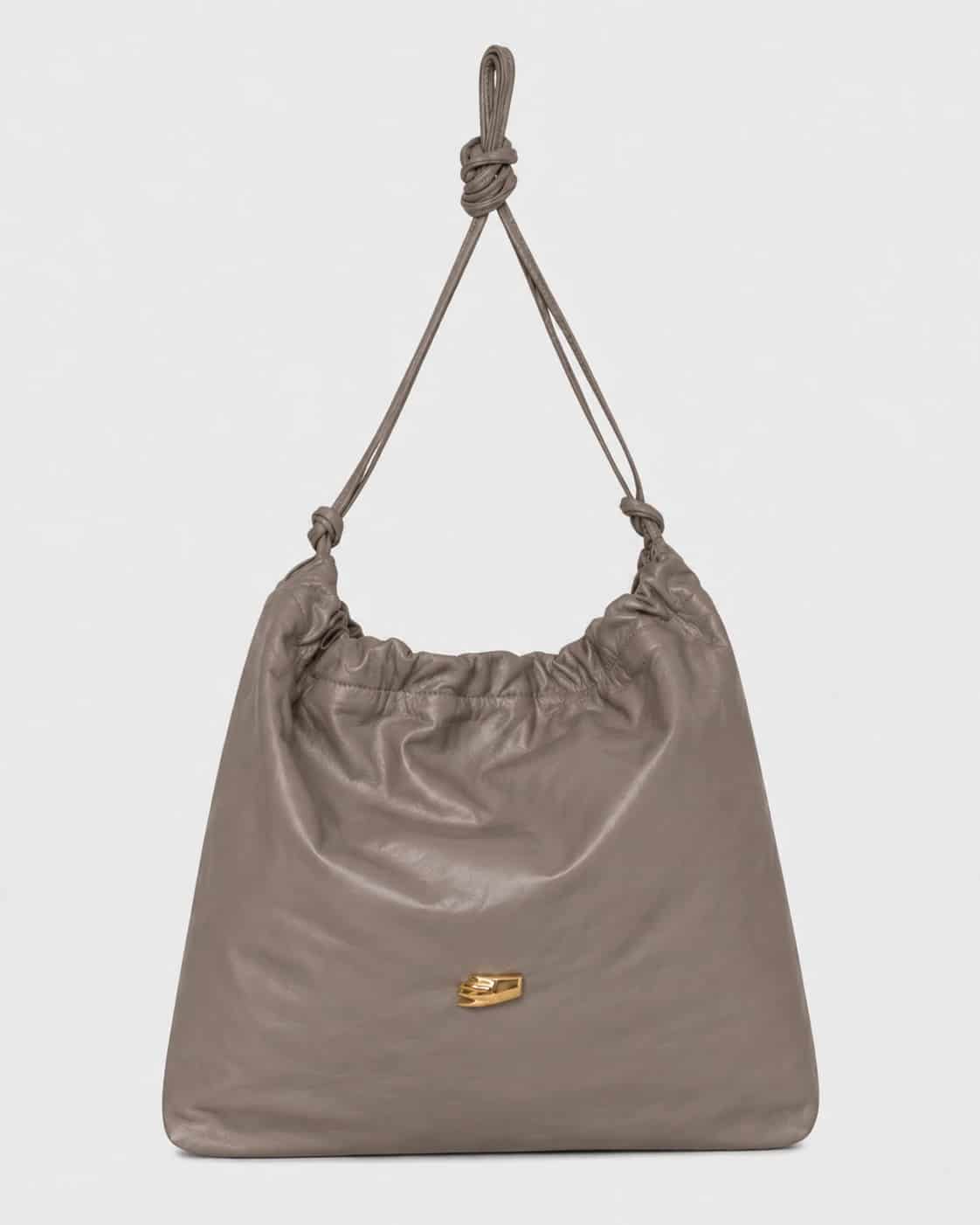 Le Sac G Beige Leather Bag - miniatura 6