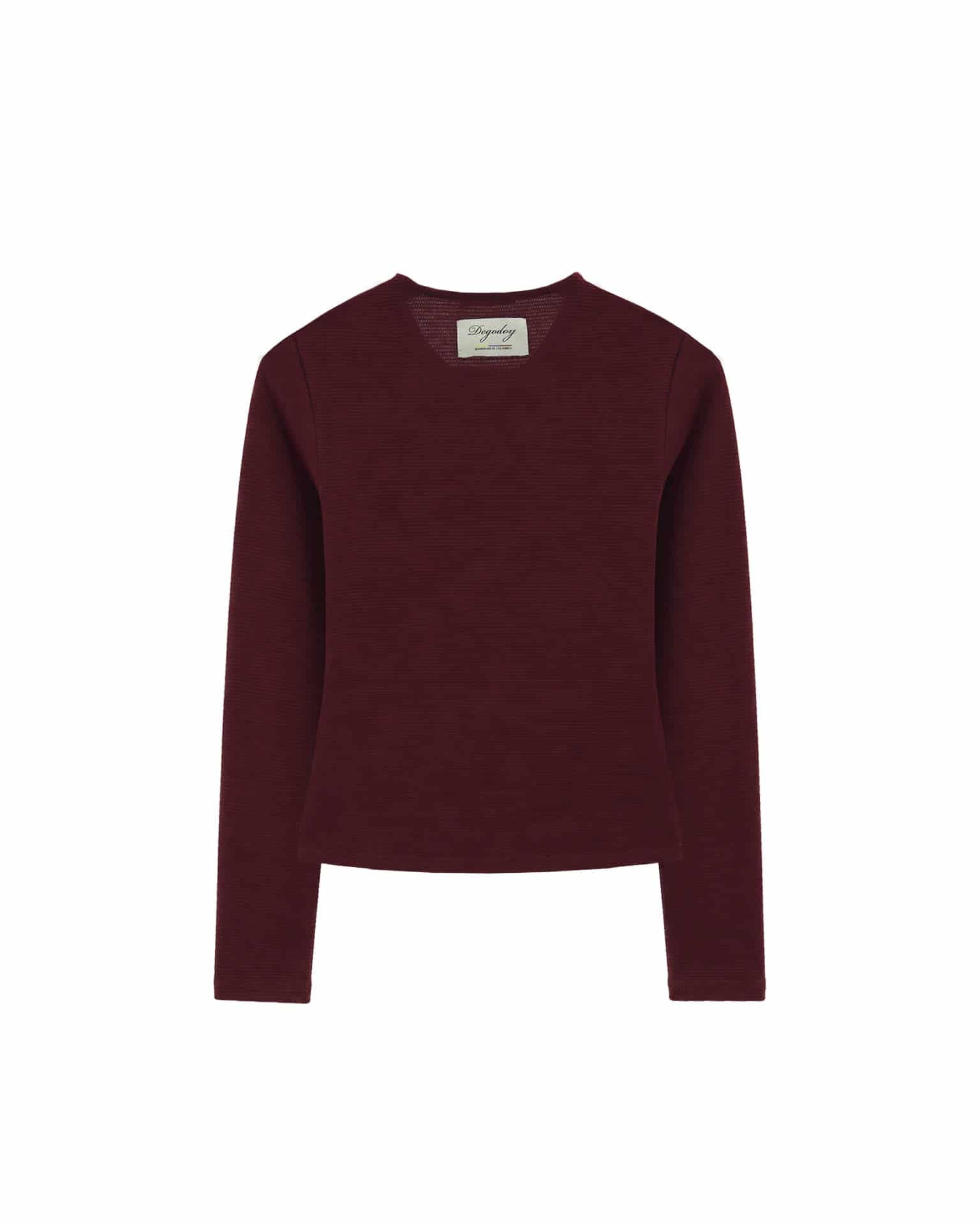 Regatta Henley Burgundy - miniatura 4